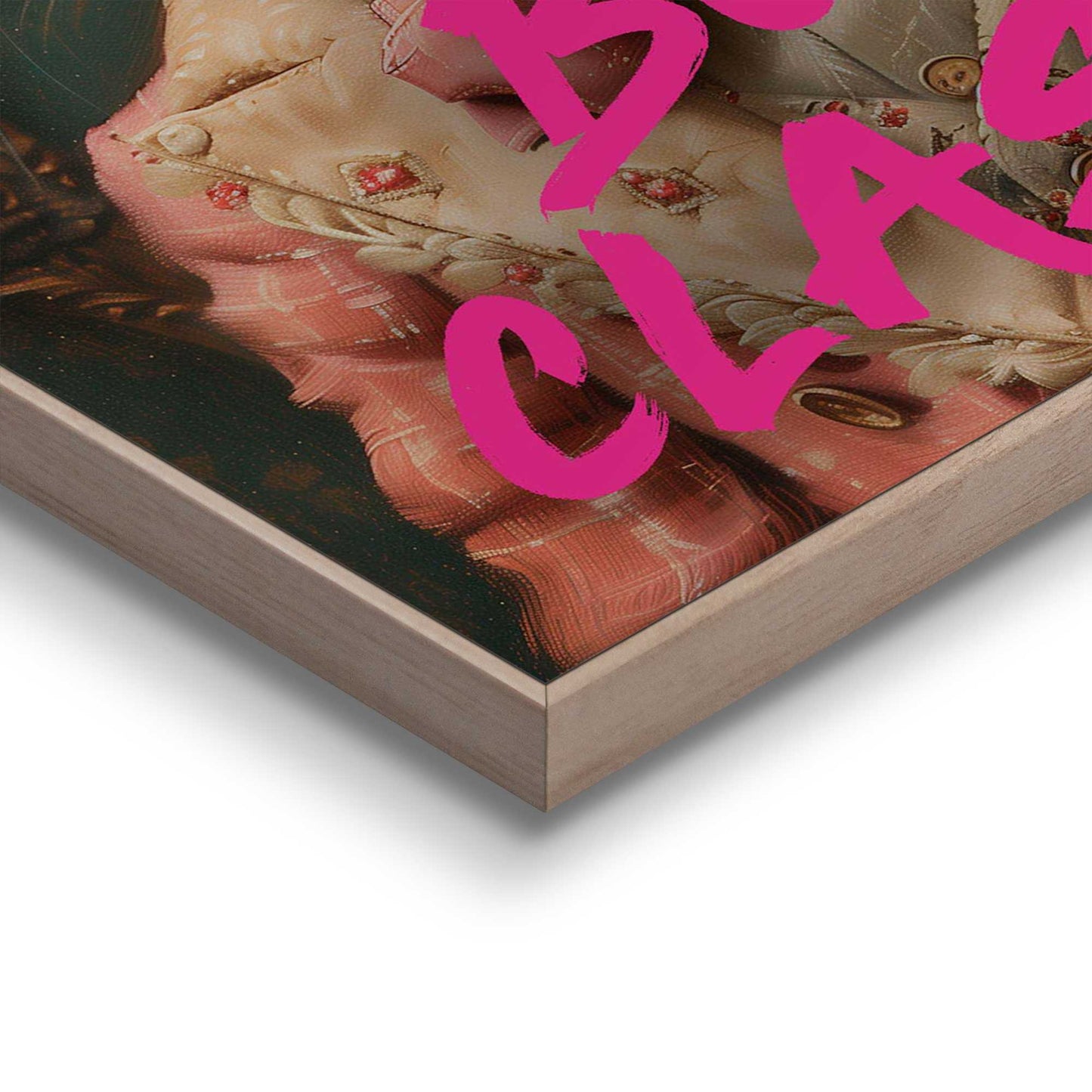 Framed in Wood Cute But Classy 50x40