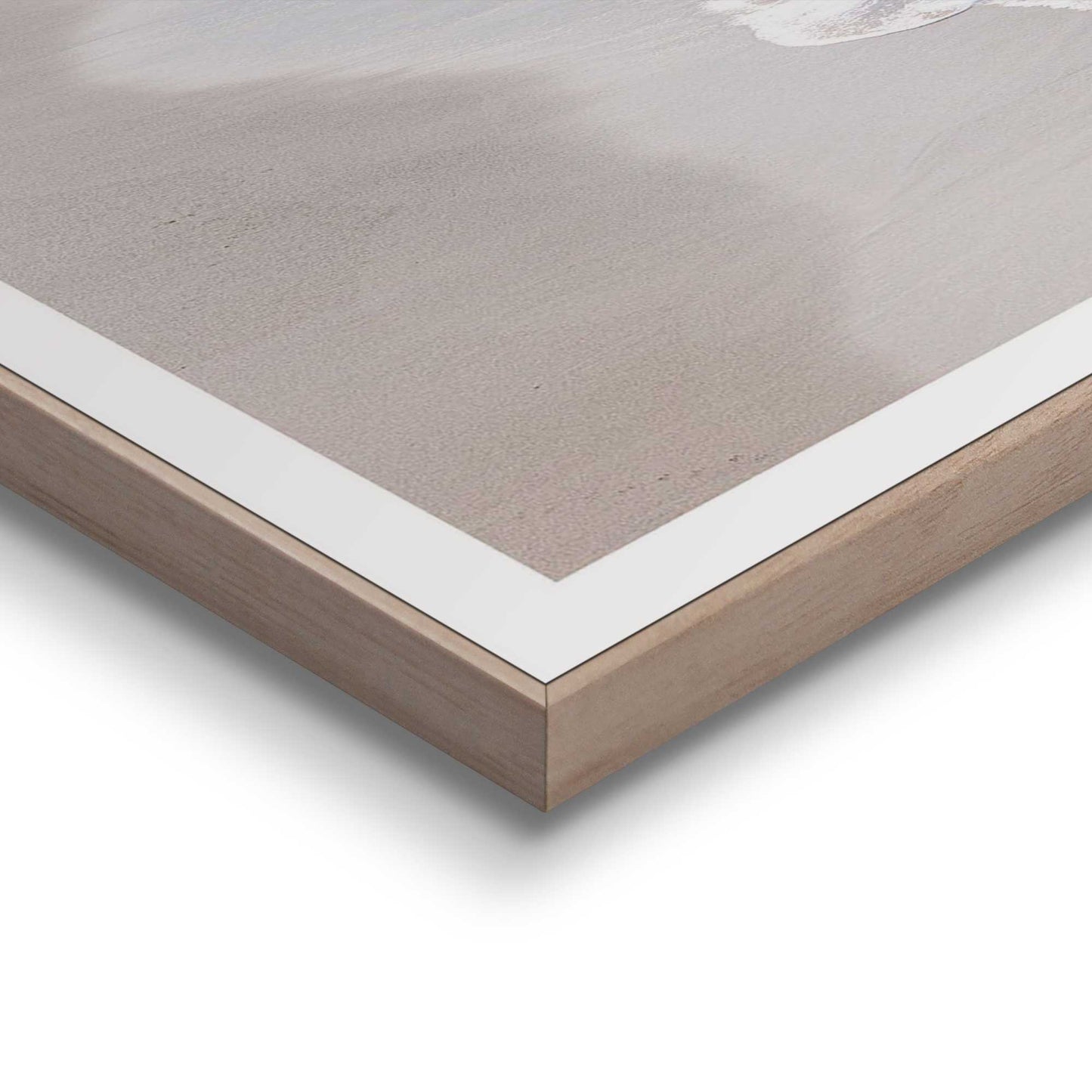 Framed in Wood Beach Set 70x50
