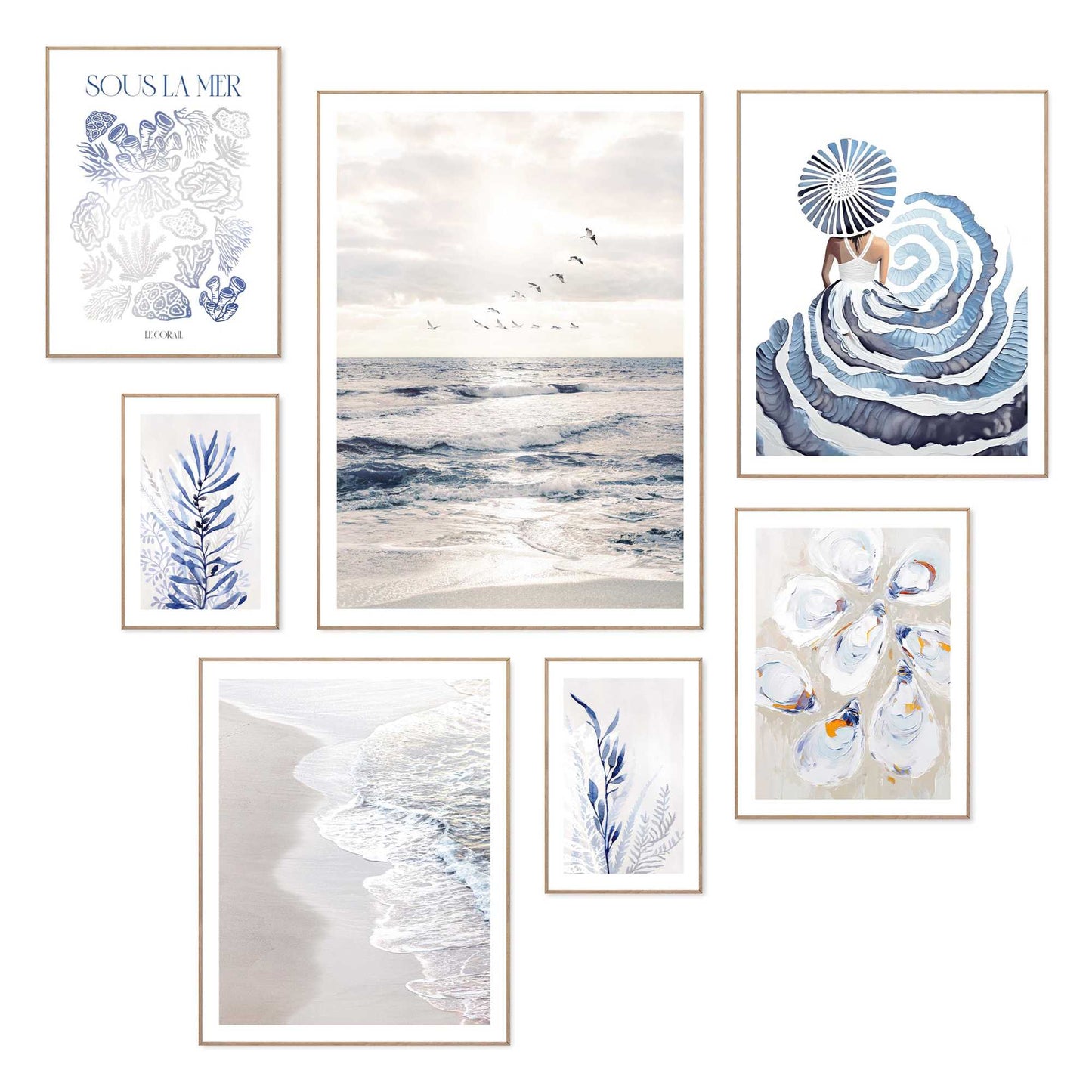 Framed in Wood Fresh Feelings 70x50