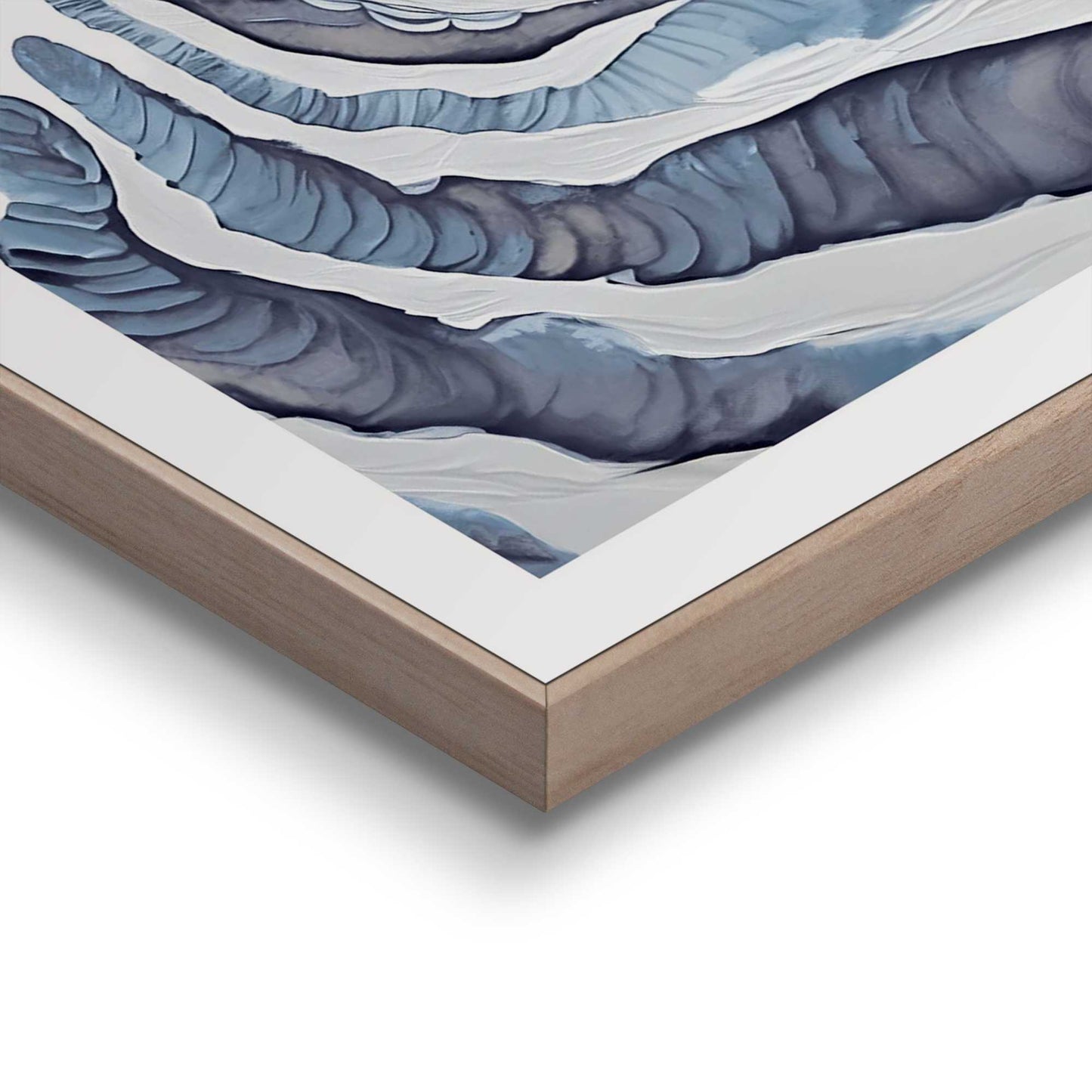 Framed in Wood Fresh Feelings 70x50