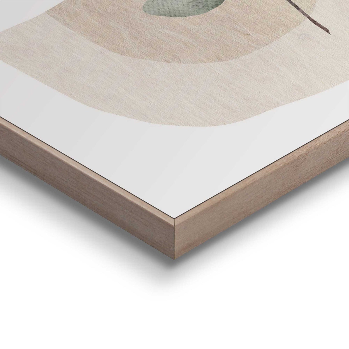 Framed in Wood Light Abstract 40x30