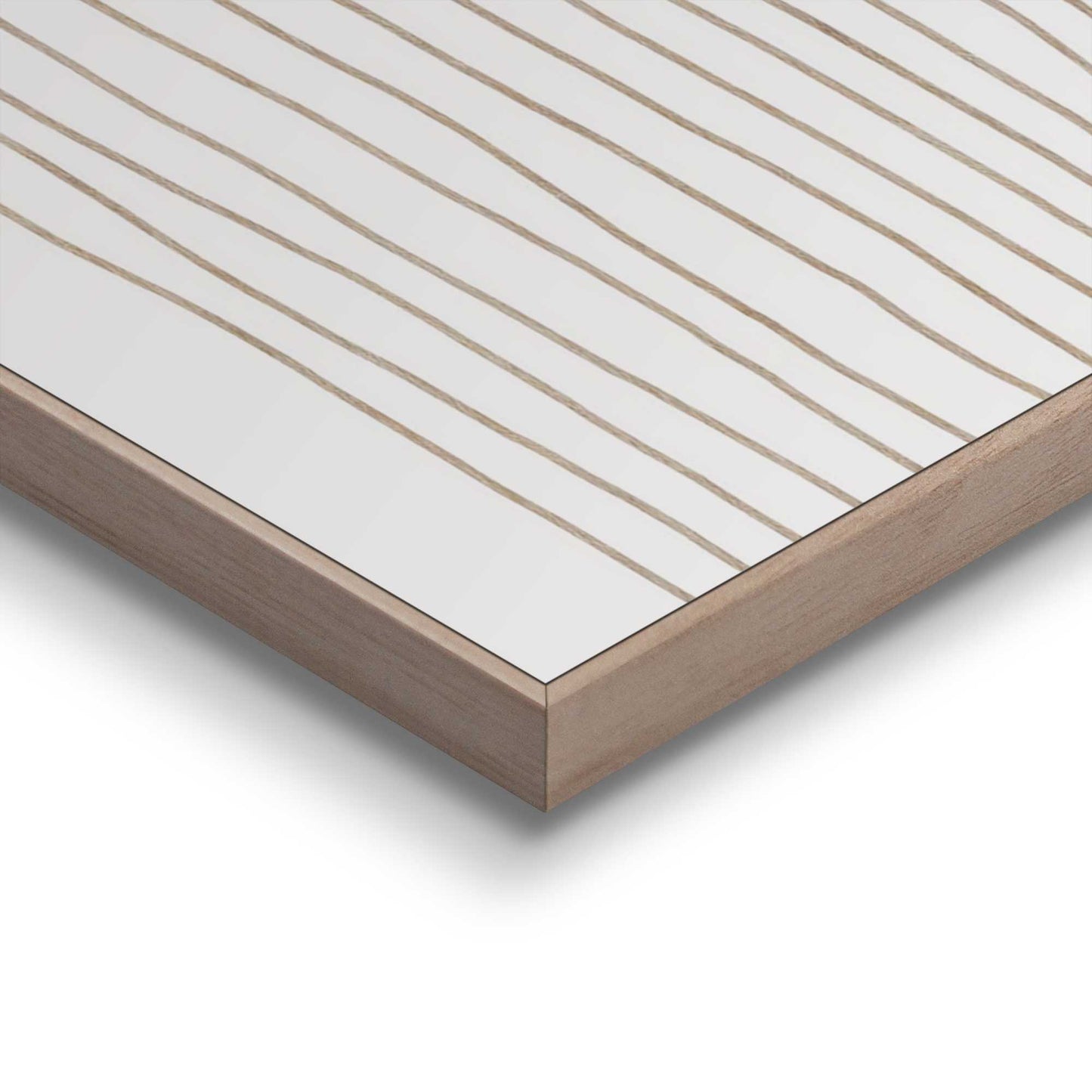 Framed in Wood Light Organic 70x50