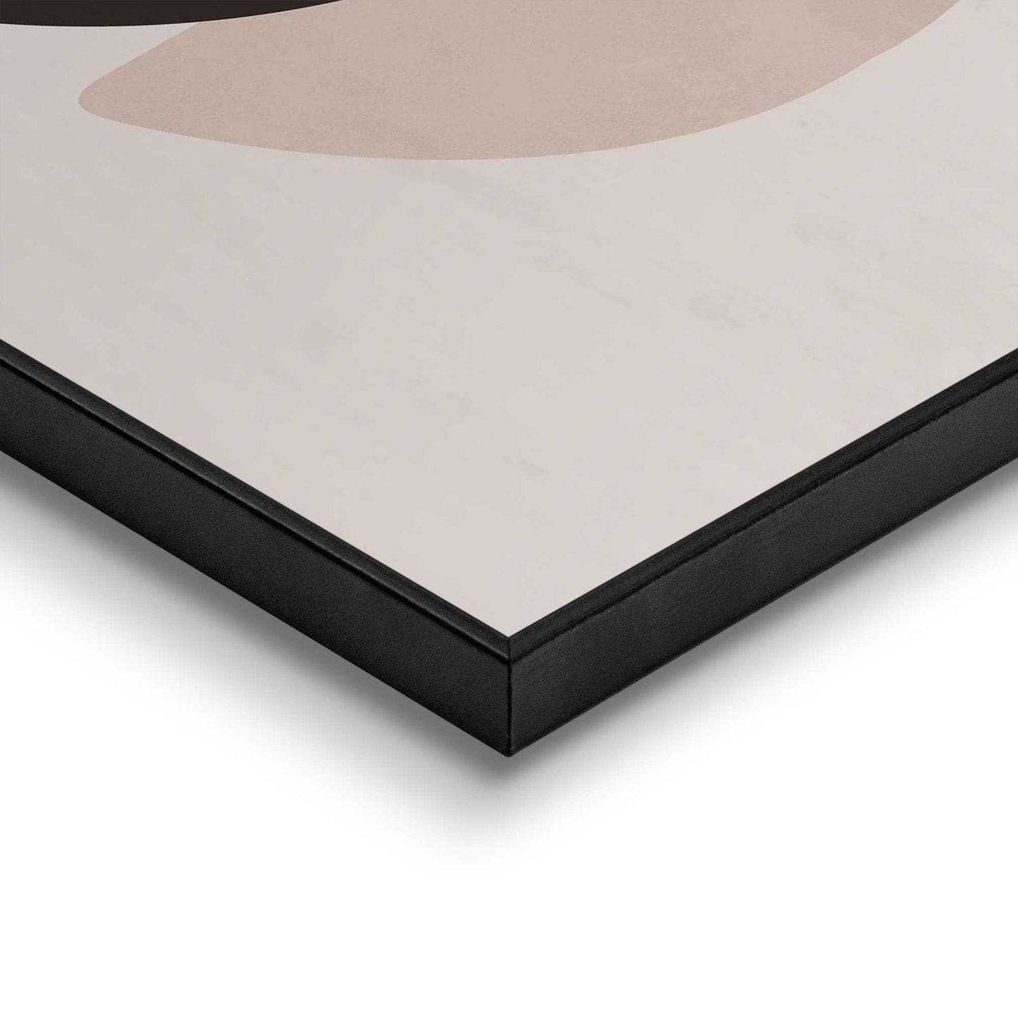 Framed in Black Abstract forms 40x30