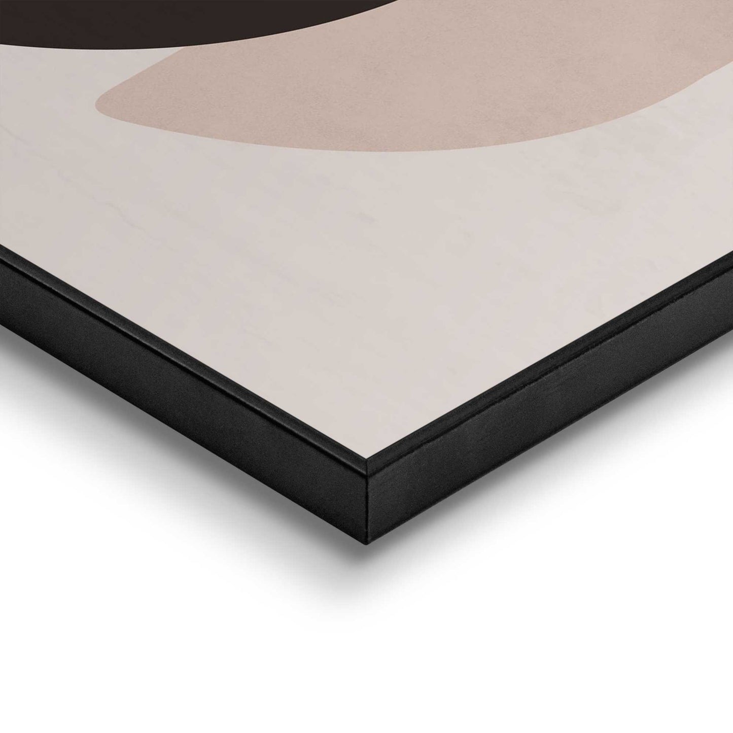 Framed in Black Abstract forms 50x40