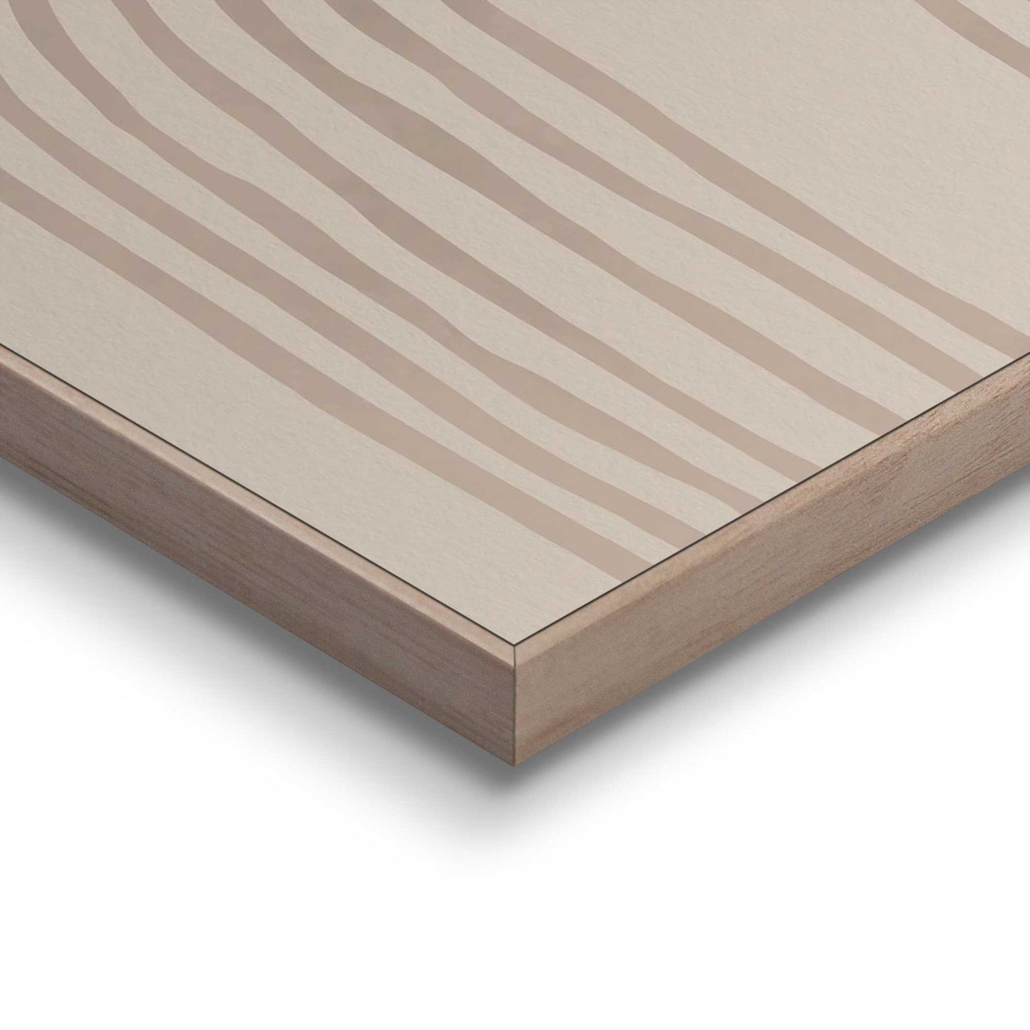 Framed in Wood Organic forms 40x30