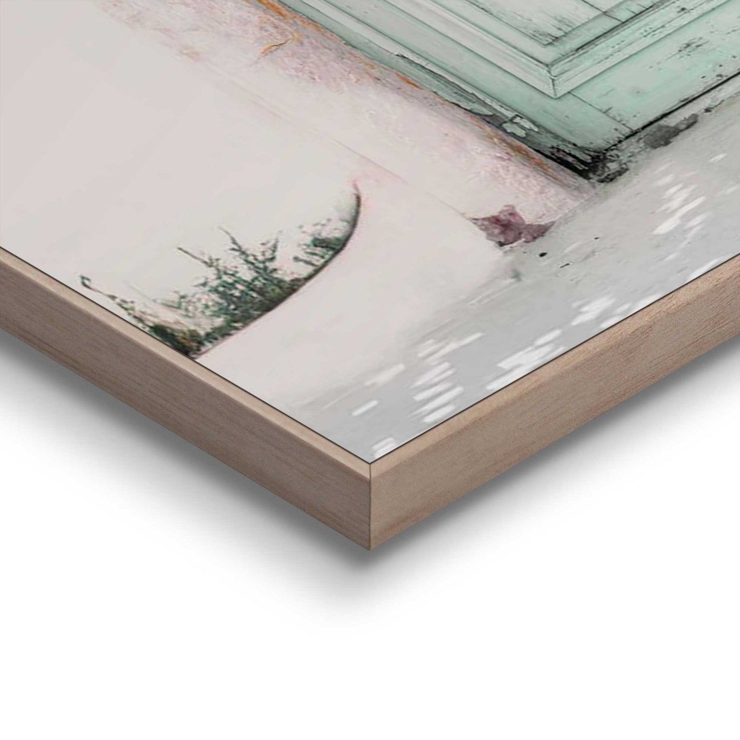 Framed in Wood Blossom door 70x50
