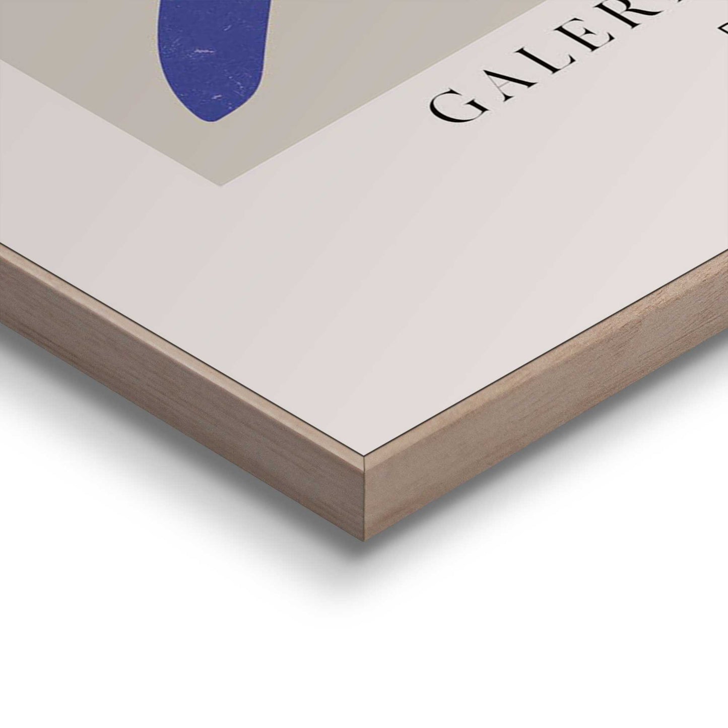 Framed in Wood Matisse - Blue Figure 70x50