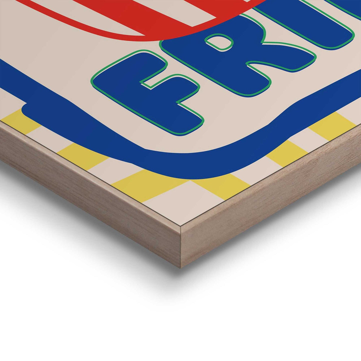 Framed Poster French Fries 50x40