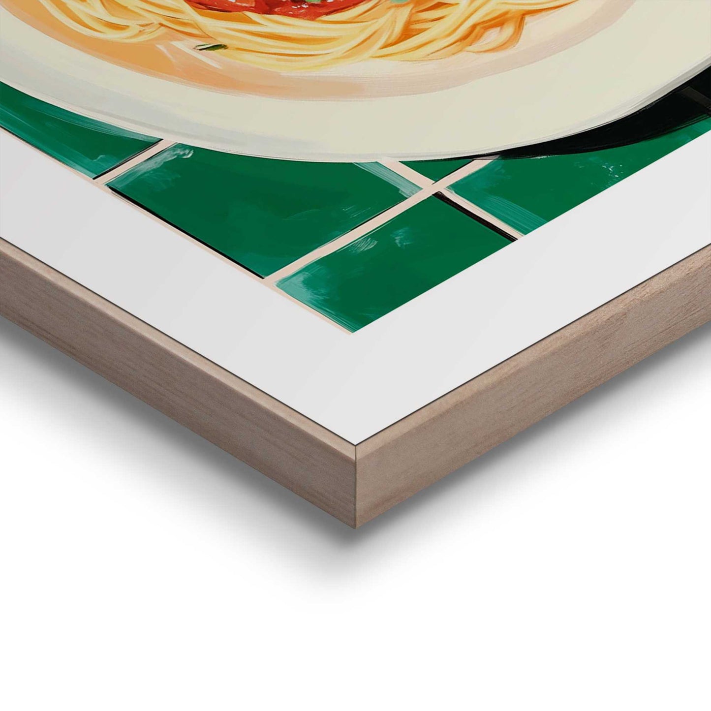 Framed Poster Spaghetti Bolognese 50x40