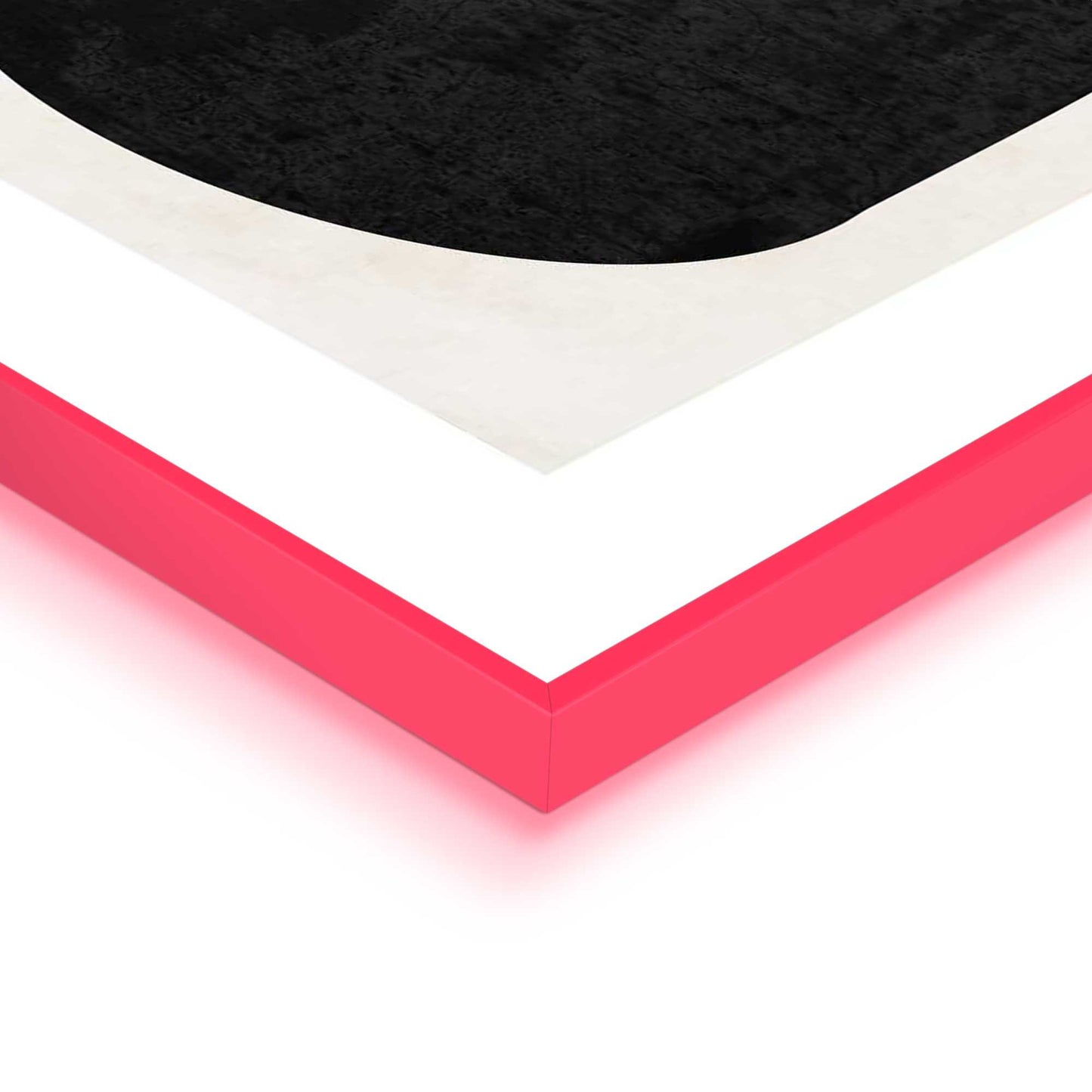 Framed Poster Imagination in Neon 70x50