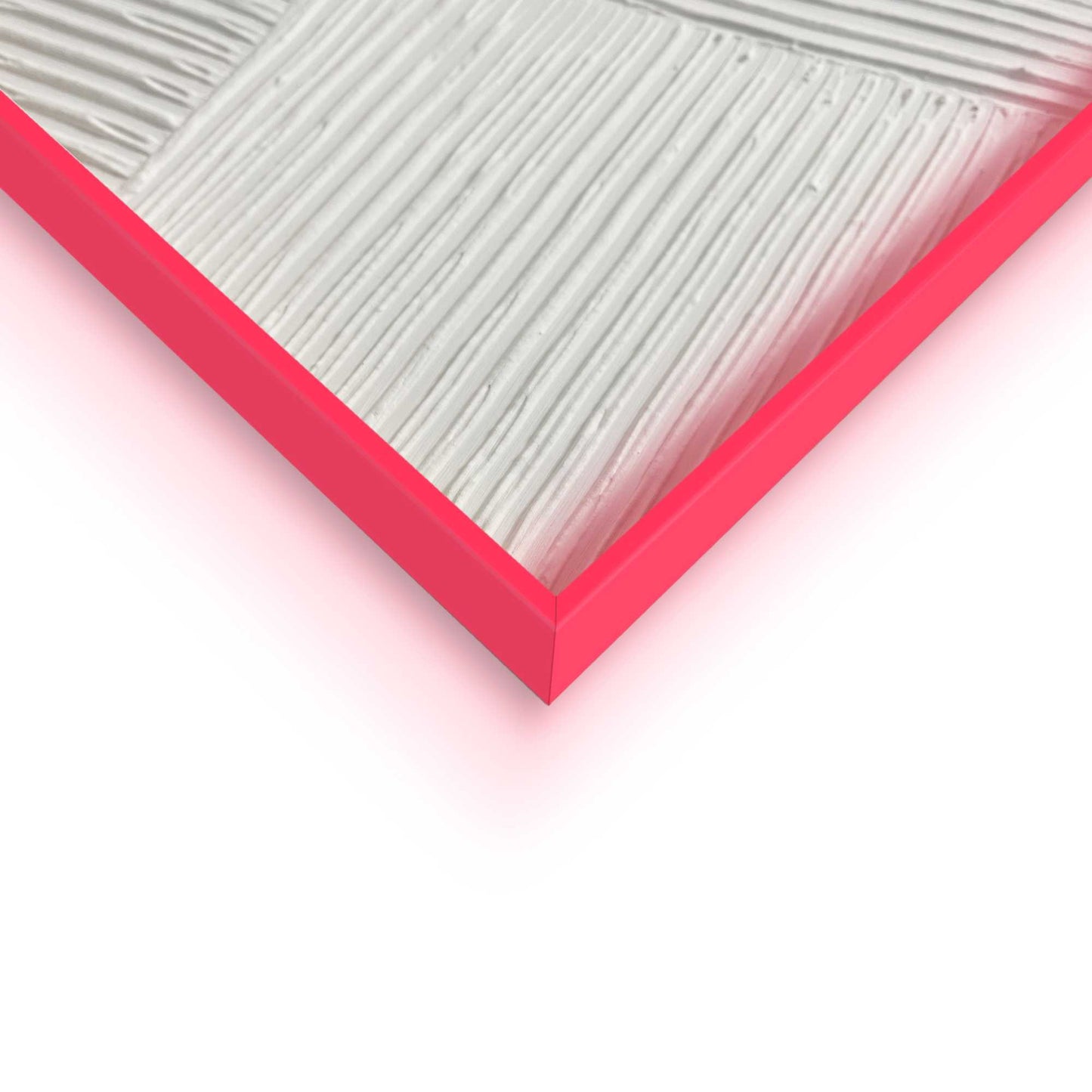Handmade Art Oblique in Neon 40x30