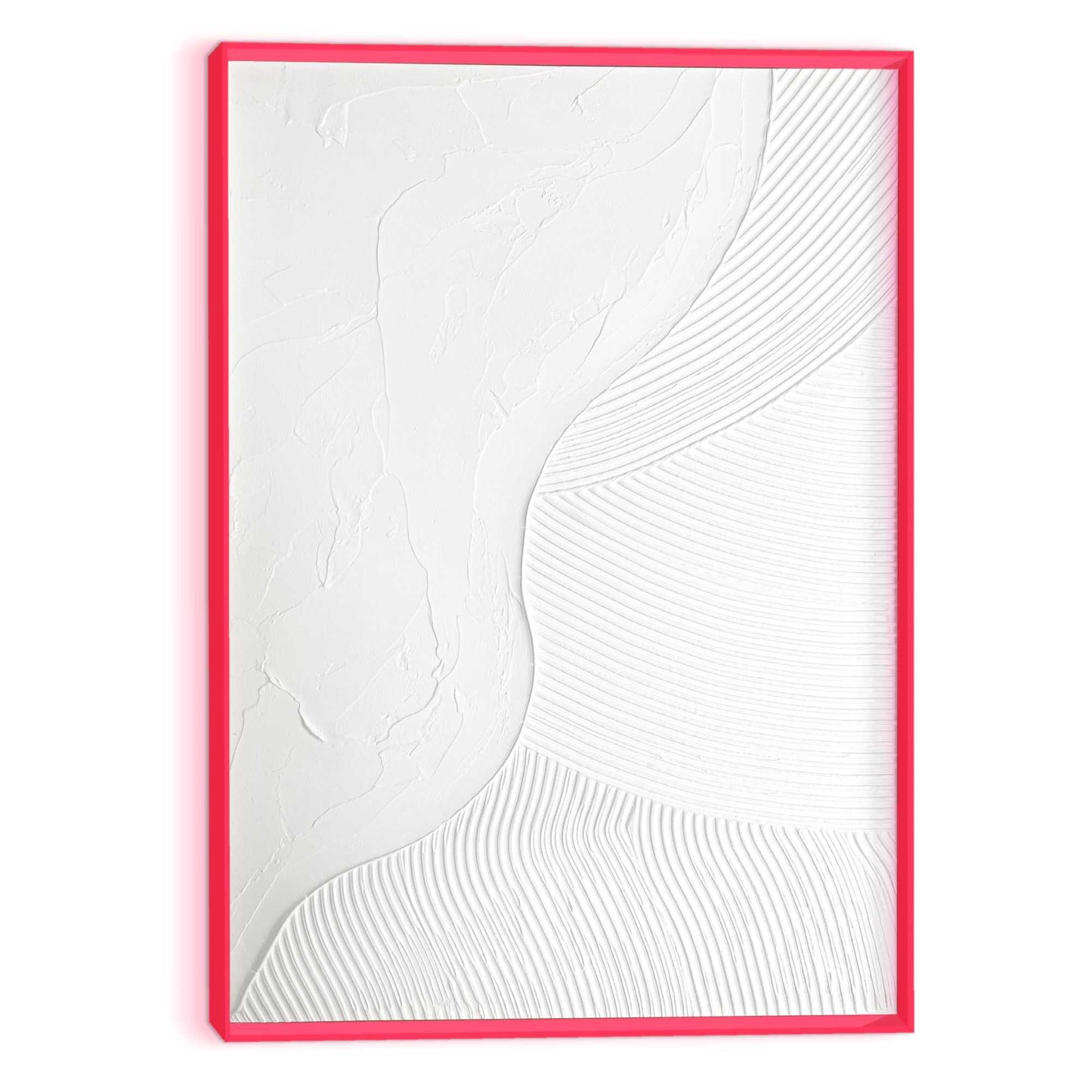 Handmade Art Slidings in Neon 70x50