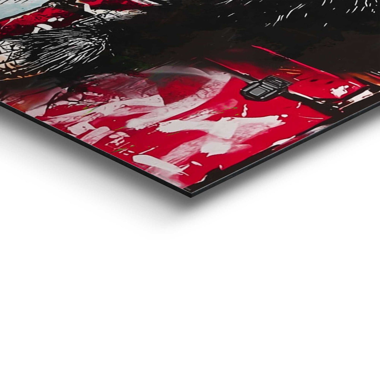 Wall Art Panel Monkey Graffiti 90x60