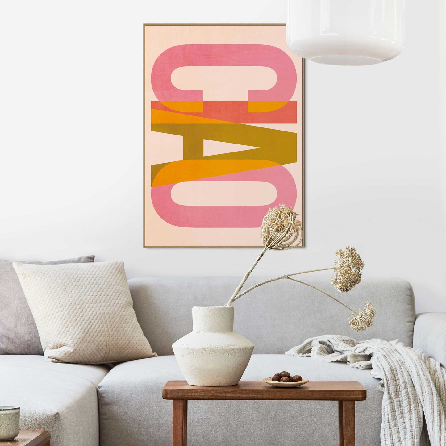 Framed Poster Big Ciao 70x50