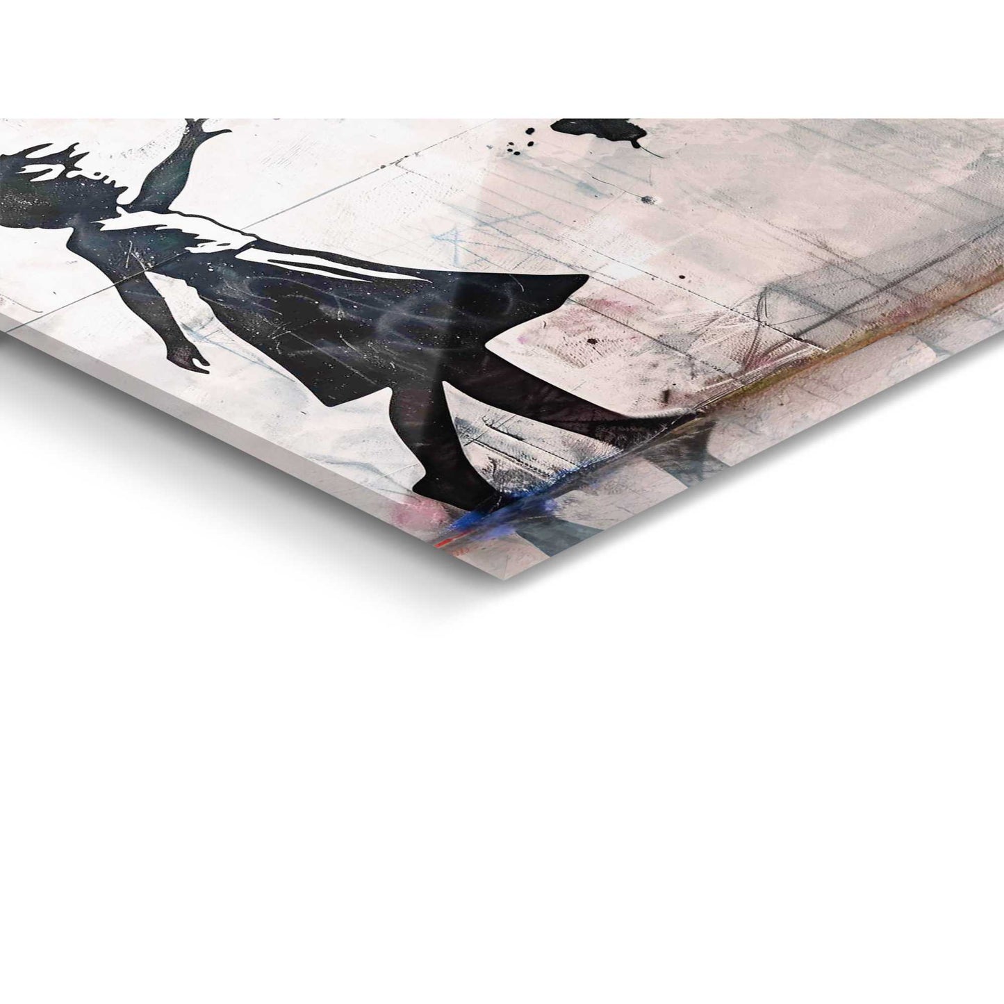 Glass Balloon Girl 40x49