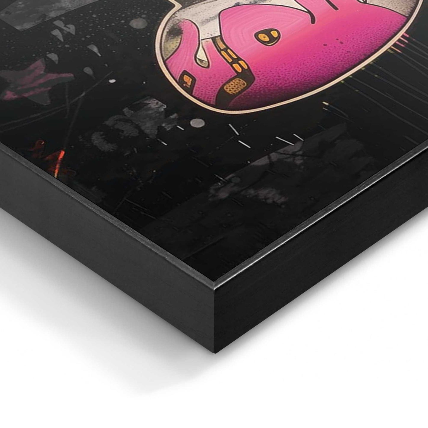 Wall Art Panel Bear - colourful 90x60