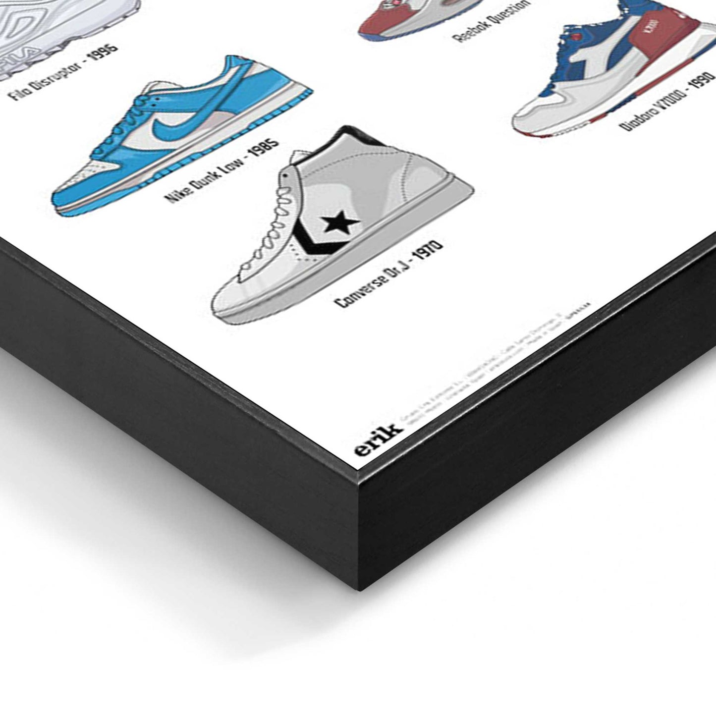 Wall Art Panel Sneakers - Hall of Fame 90x60