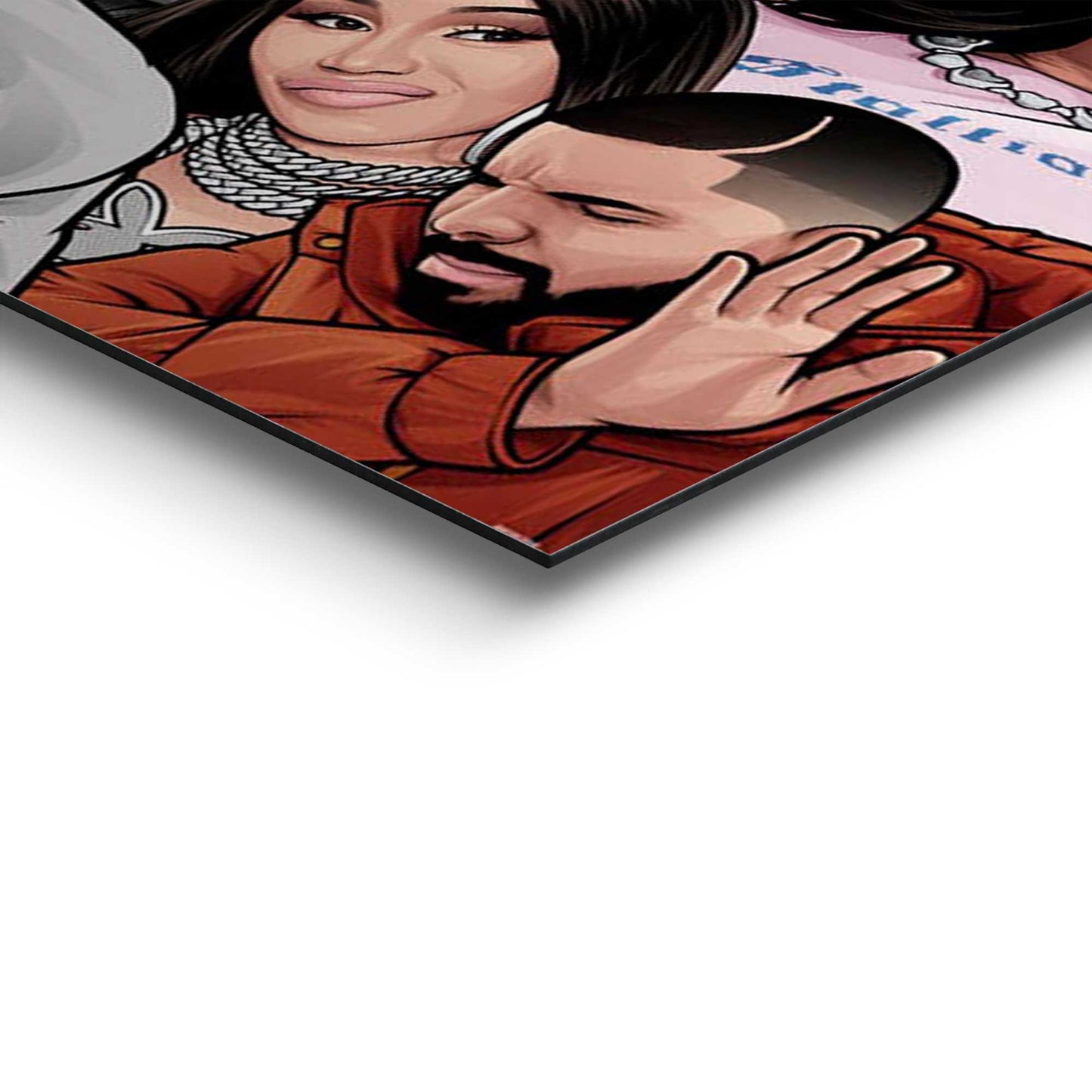 Wall Art Panel Hip Hop Icons 90x60
