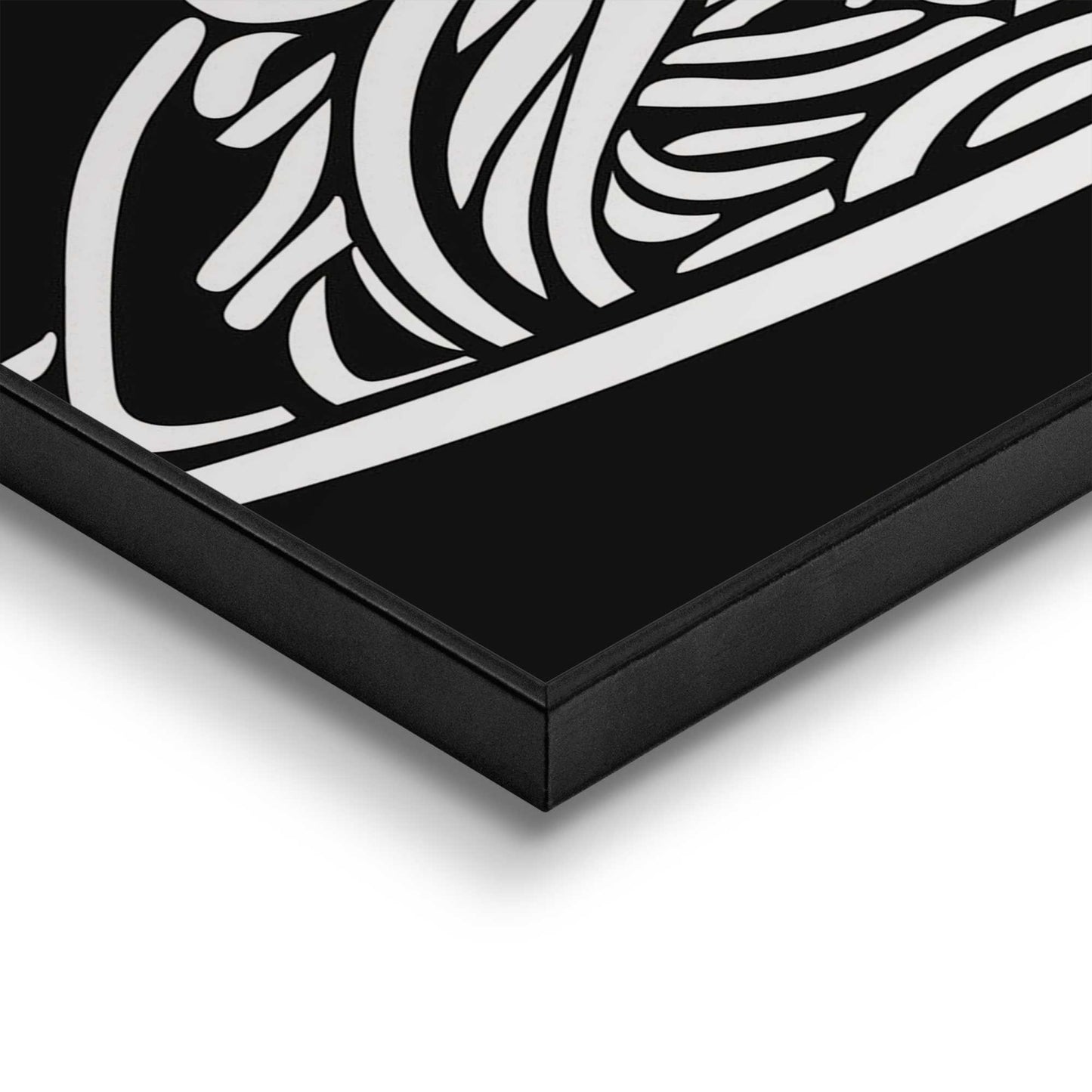 Framed Poster Love Pasta 70x50