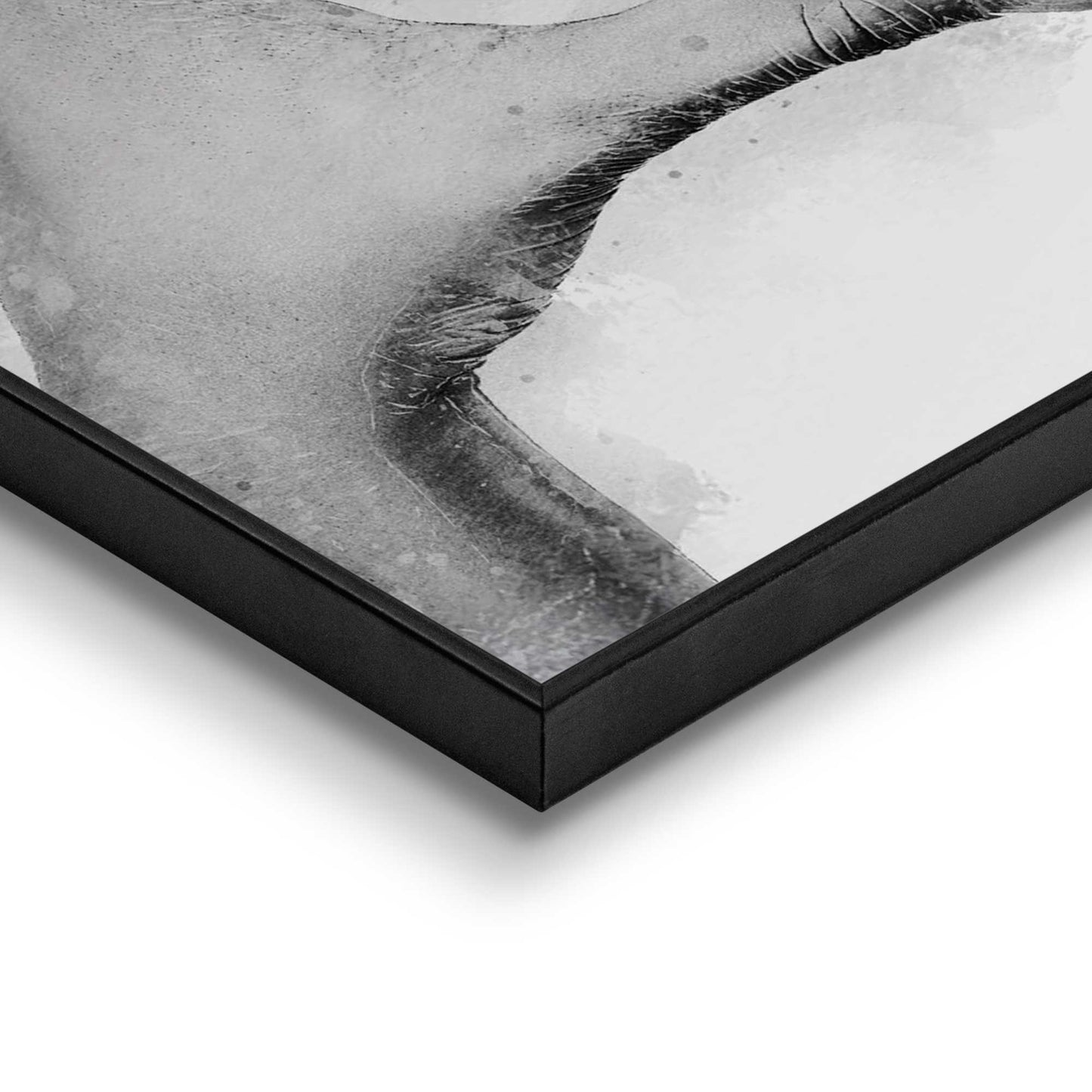 Framed Poster Hands Love 40x50