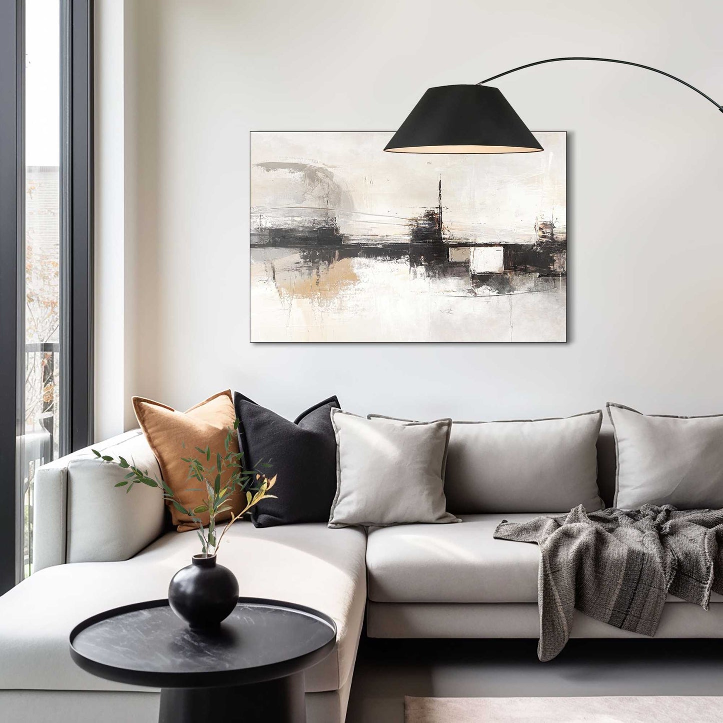 Wall Art Panel Calm Abstract 60x90