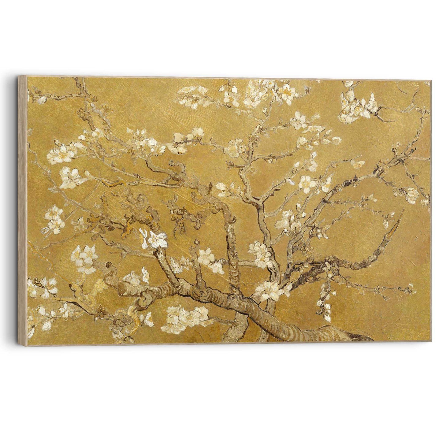 Wall Art Panel Van Gogh - almondblossom gold 60x90