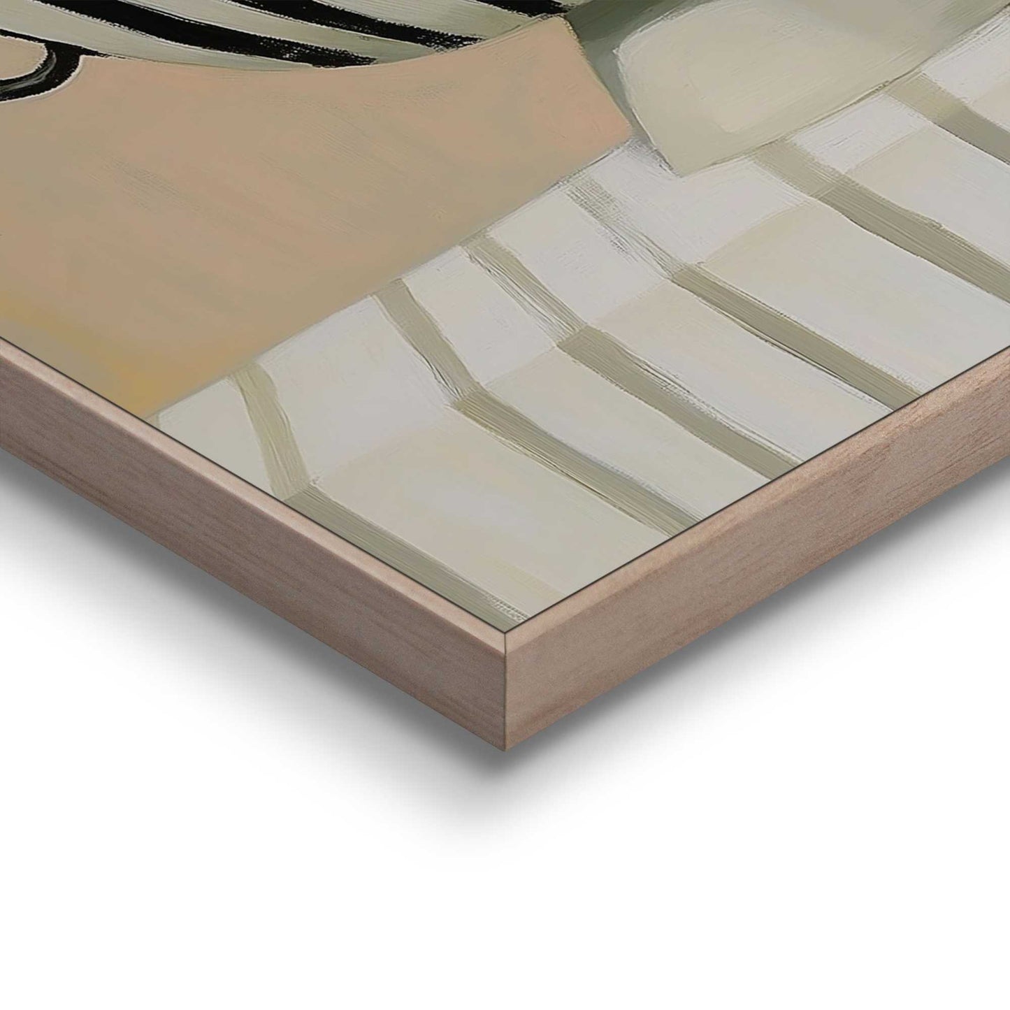 Framed Poster Bowl Full of Pears 50x40