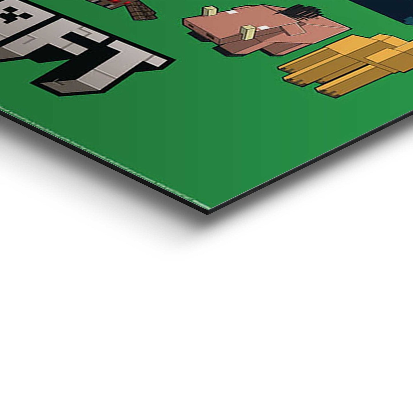 Wall Art Panel Minecraft - character montage 90x60