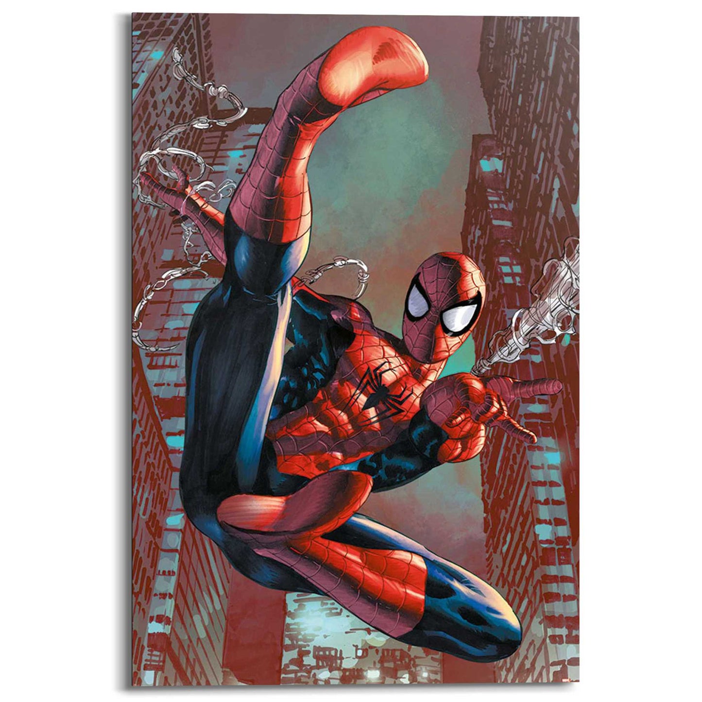 Wall Art Panel Spider-Man - web sling 90x60