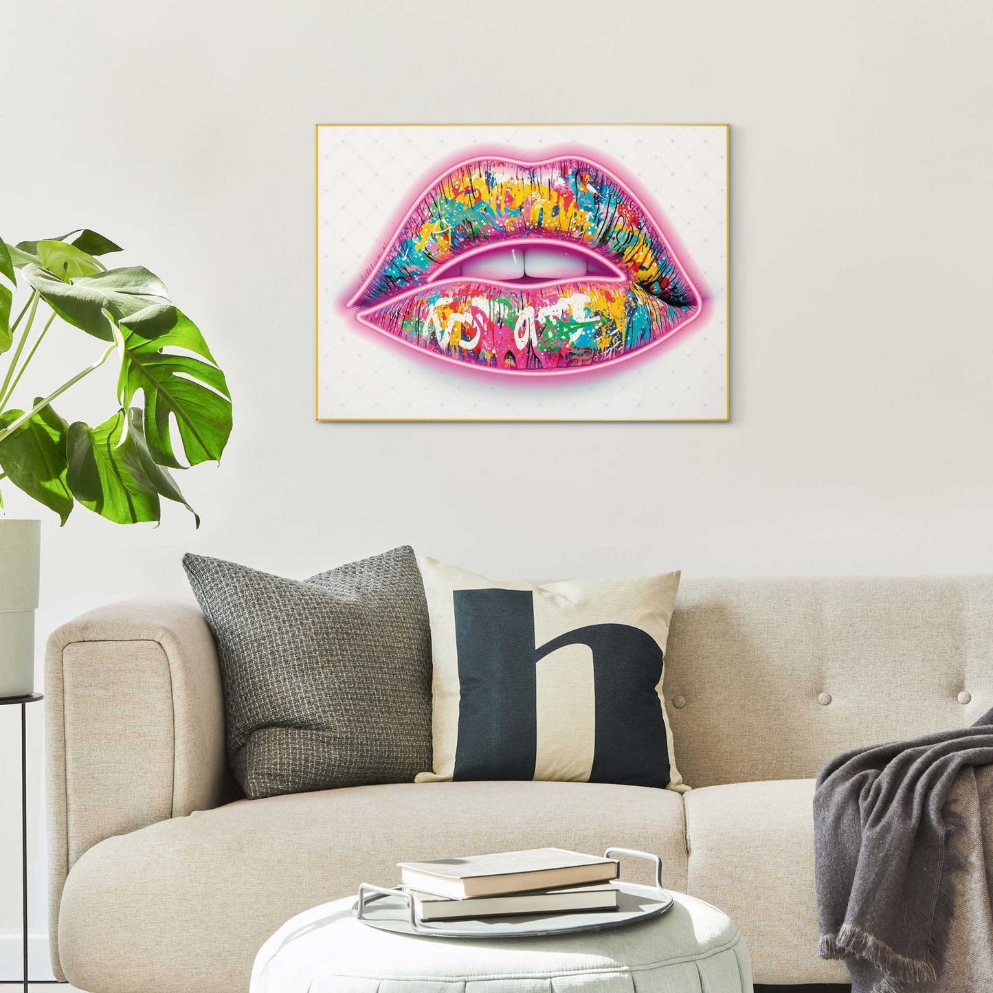 Framed Poster Electric Passion 50x70