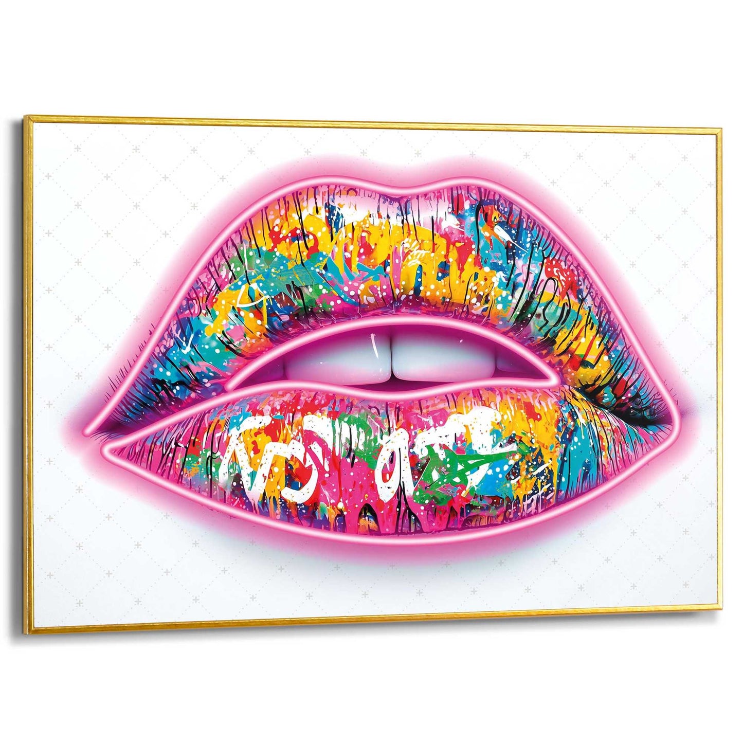 Framed Poster Electric Passion 50x70