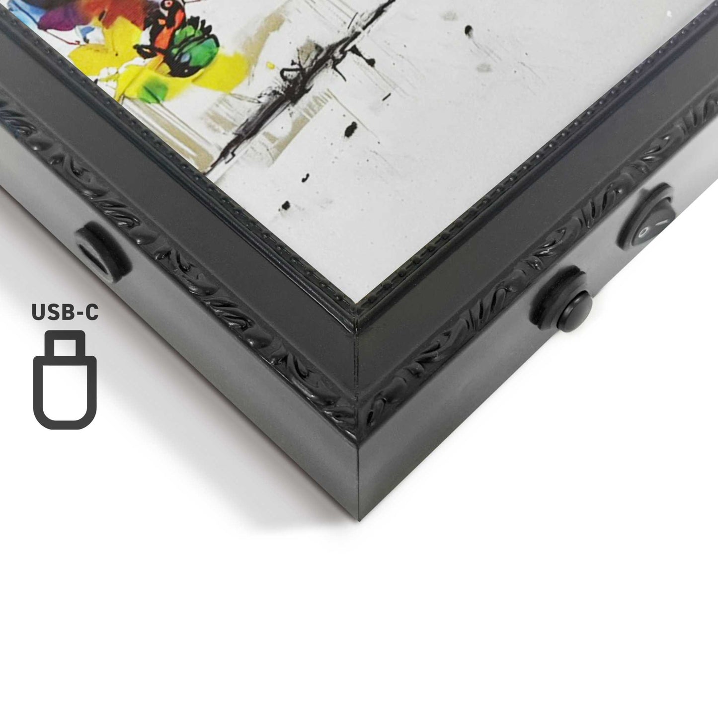 Led Wall Art Neon Butterflies 60x80