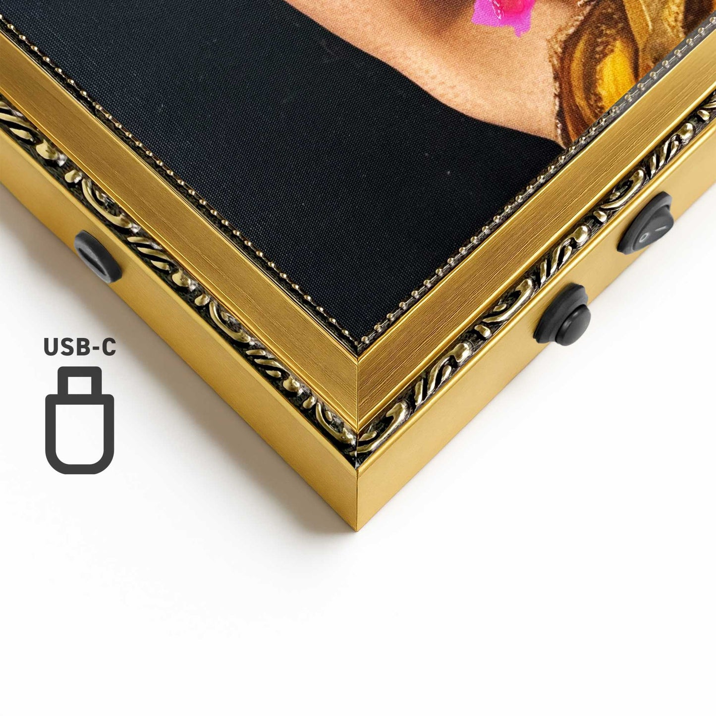 Led Wall Art Glow with Attitude 80x60