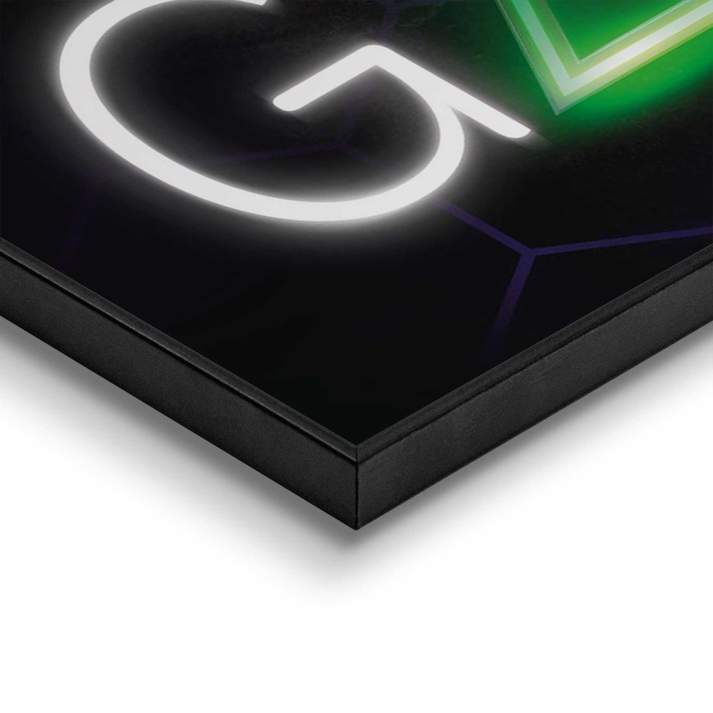 Framed Poster Love gaming 70x50