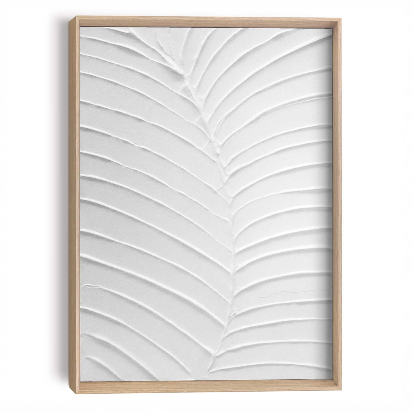 Handmade Art Macro Leaf 40x30