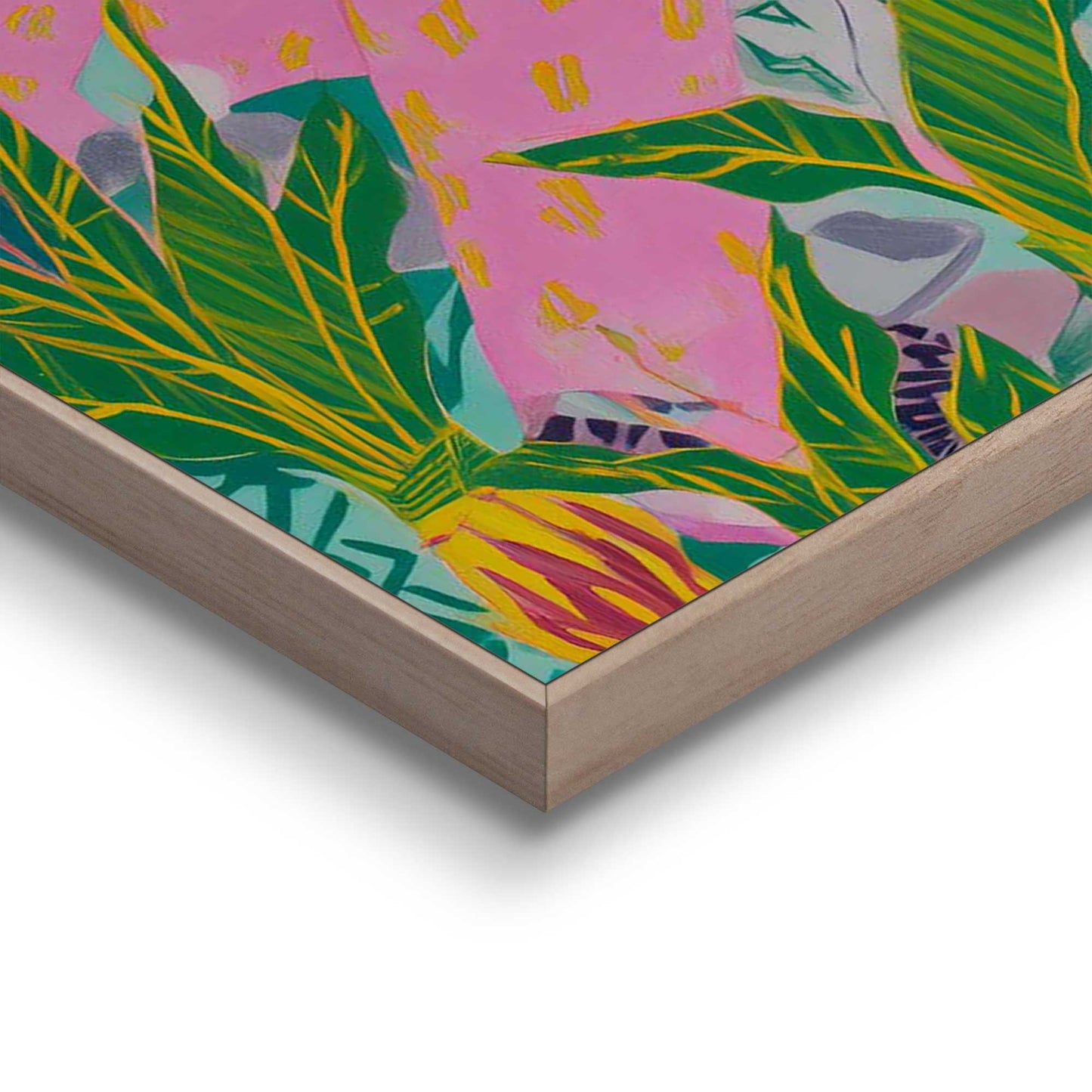 Framed Poster Tropical Music 70x50