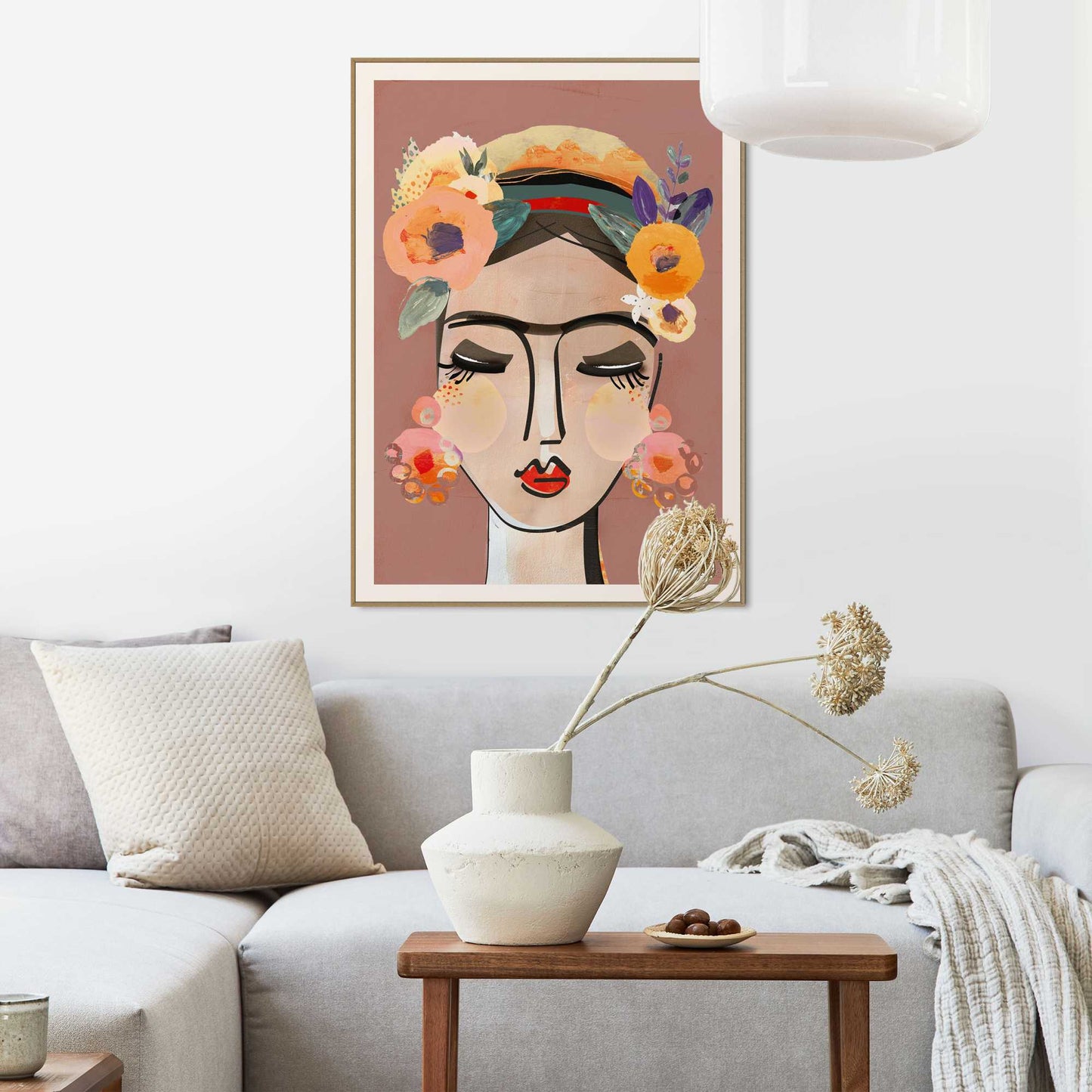 Framed Poster Blooming beauty 70x50