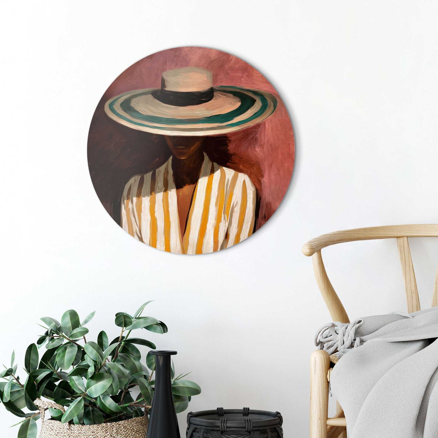 Circle Art Warm Shade 50x50