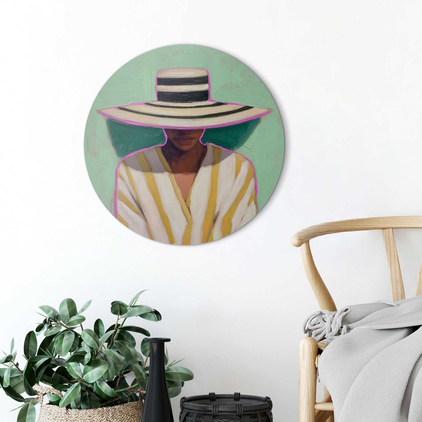 Circle Art Under the sun 50x50