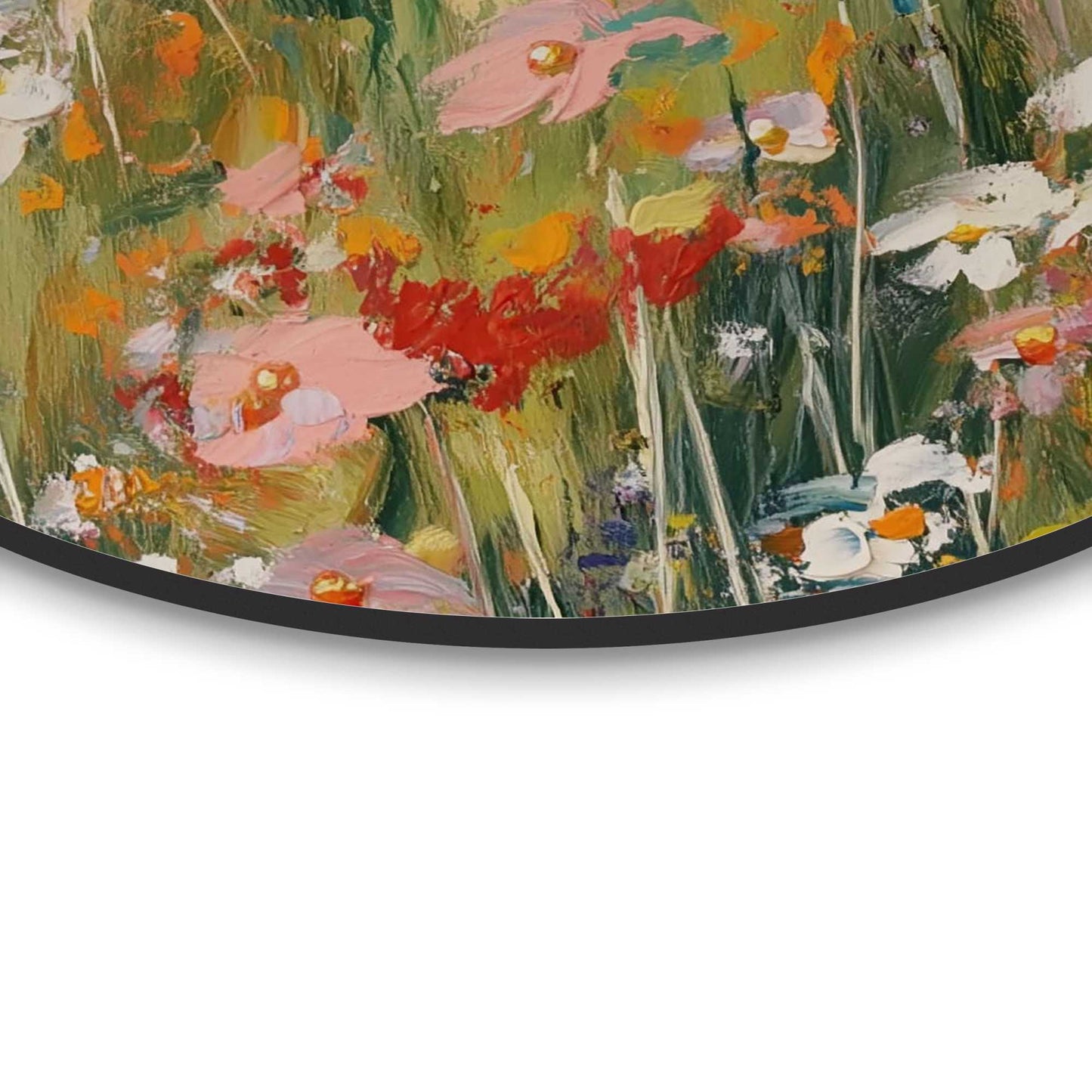 Circle Art Flower beach 50x50