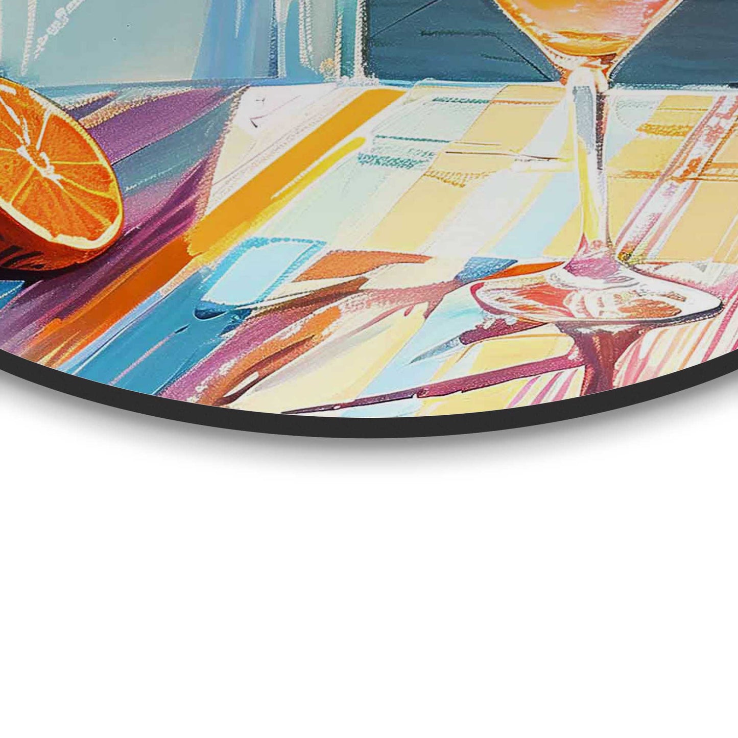 Circle Art Sunshine & spritz 50x50