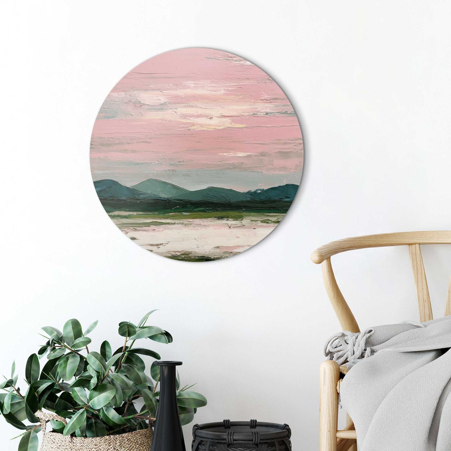 Circle Art Cotton sky 50x50