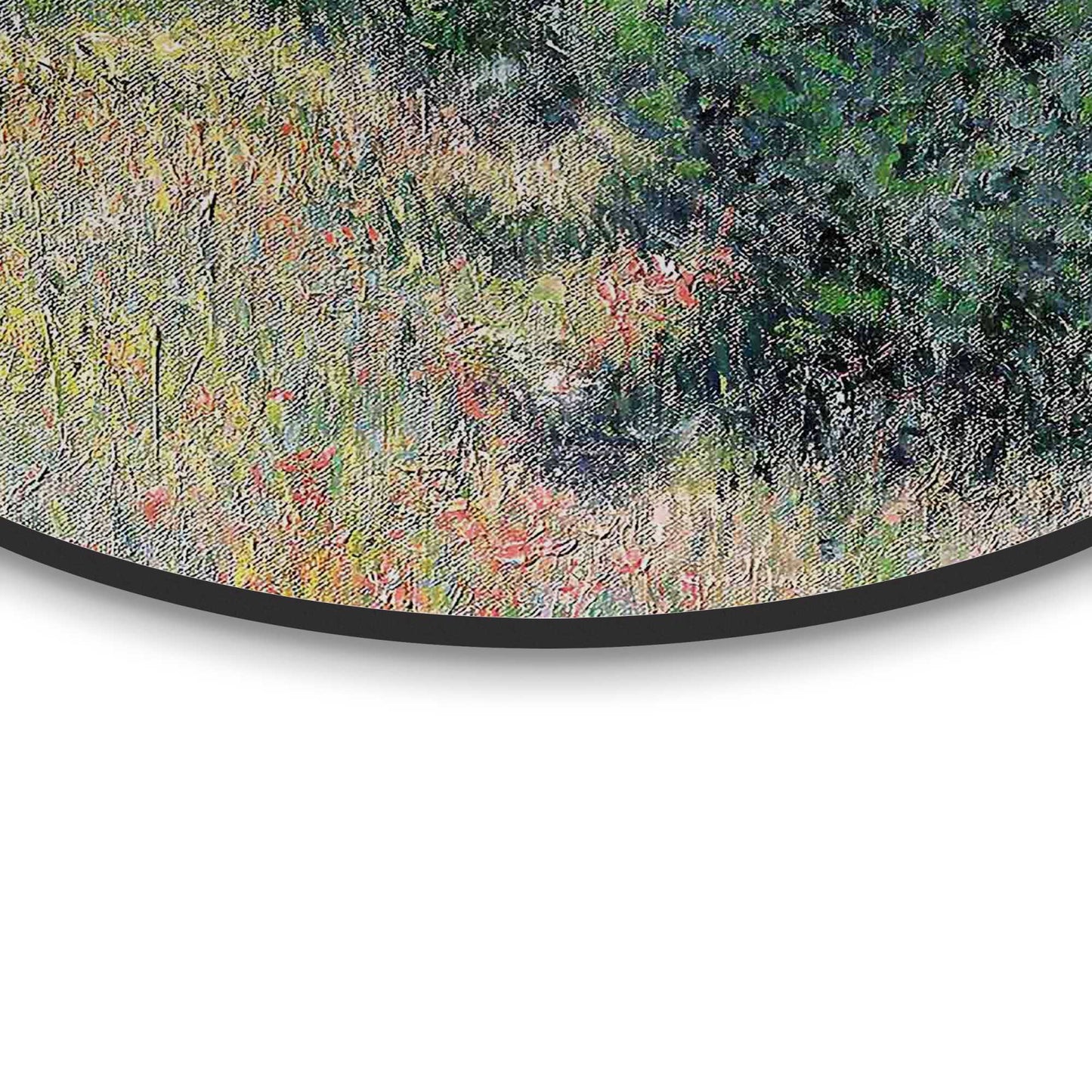 Circle Art Landscape in Ile Saint-Martin by Monet 50x50