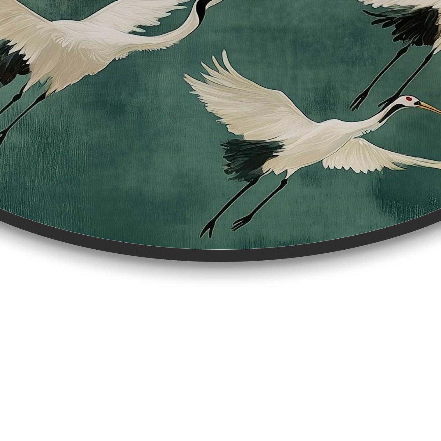 Circle Art Cranes at night 50x50