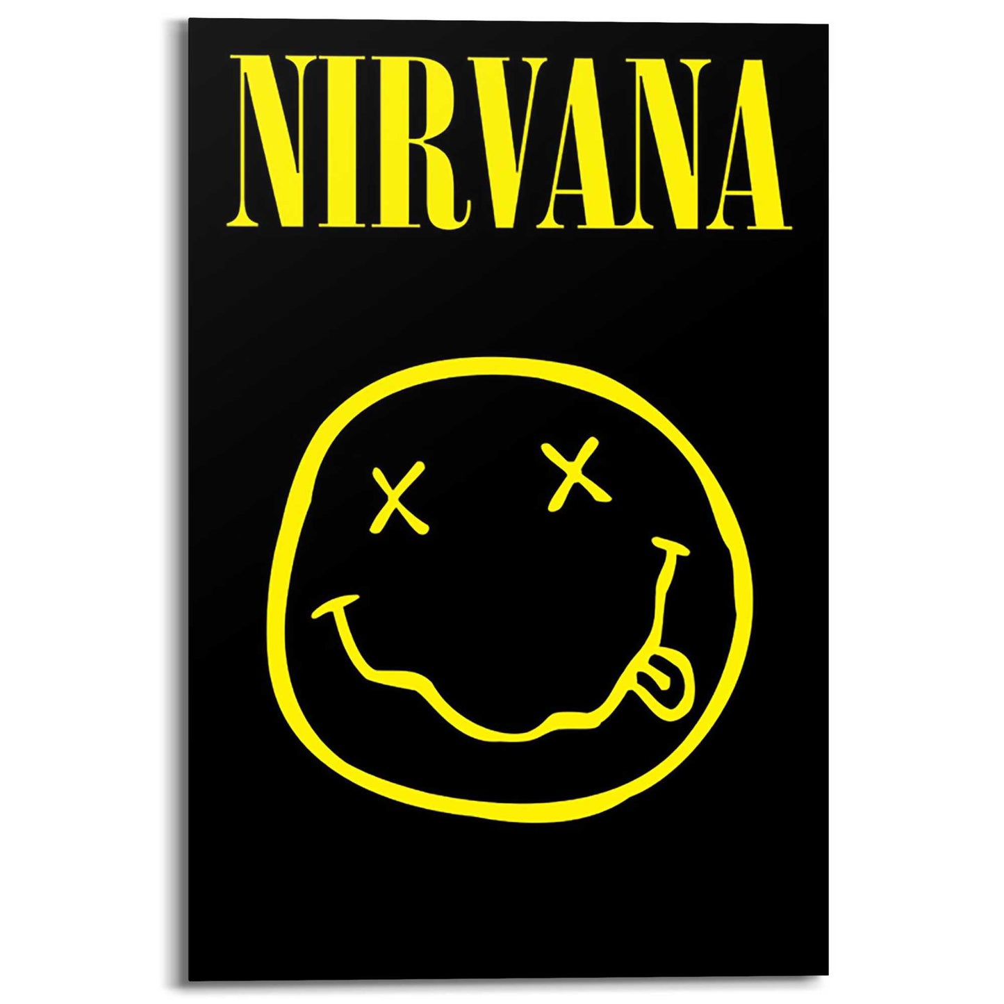 Wall Art Panel Nirvana smiley 90x60