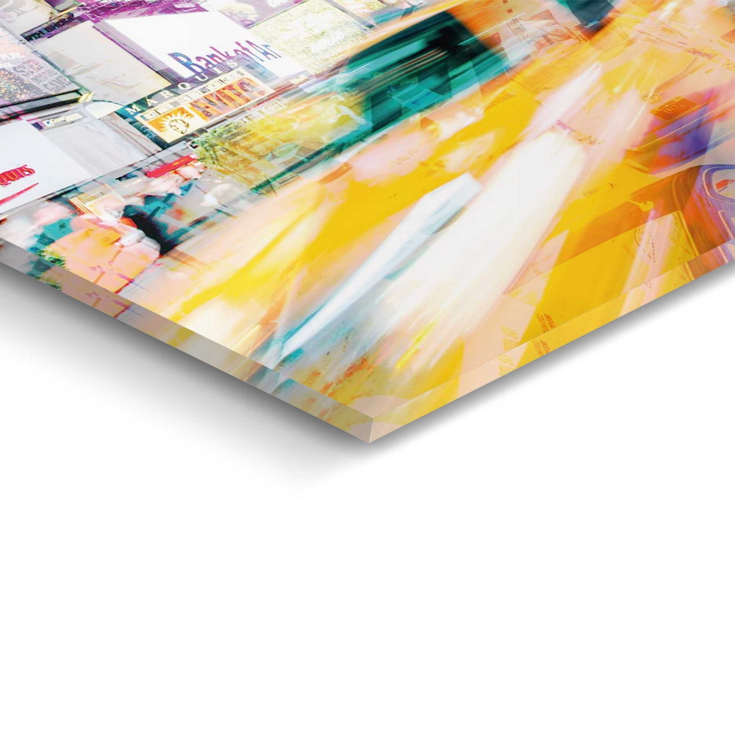 Plexiglass Busy time in New York 50x70