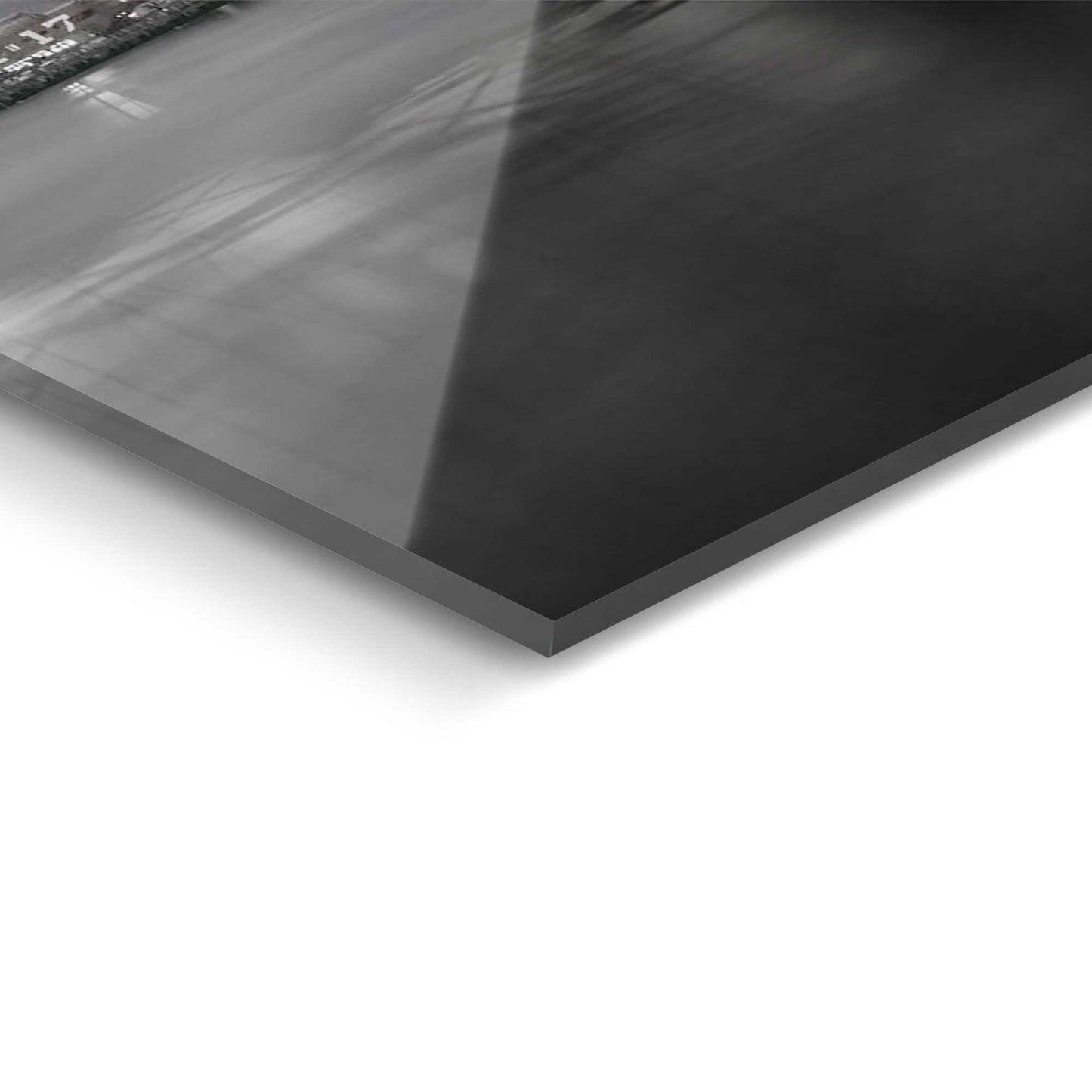 Plexiglass New York skyline at night 70x100
