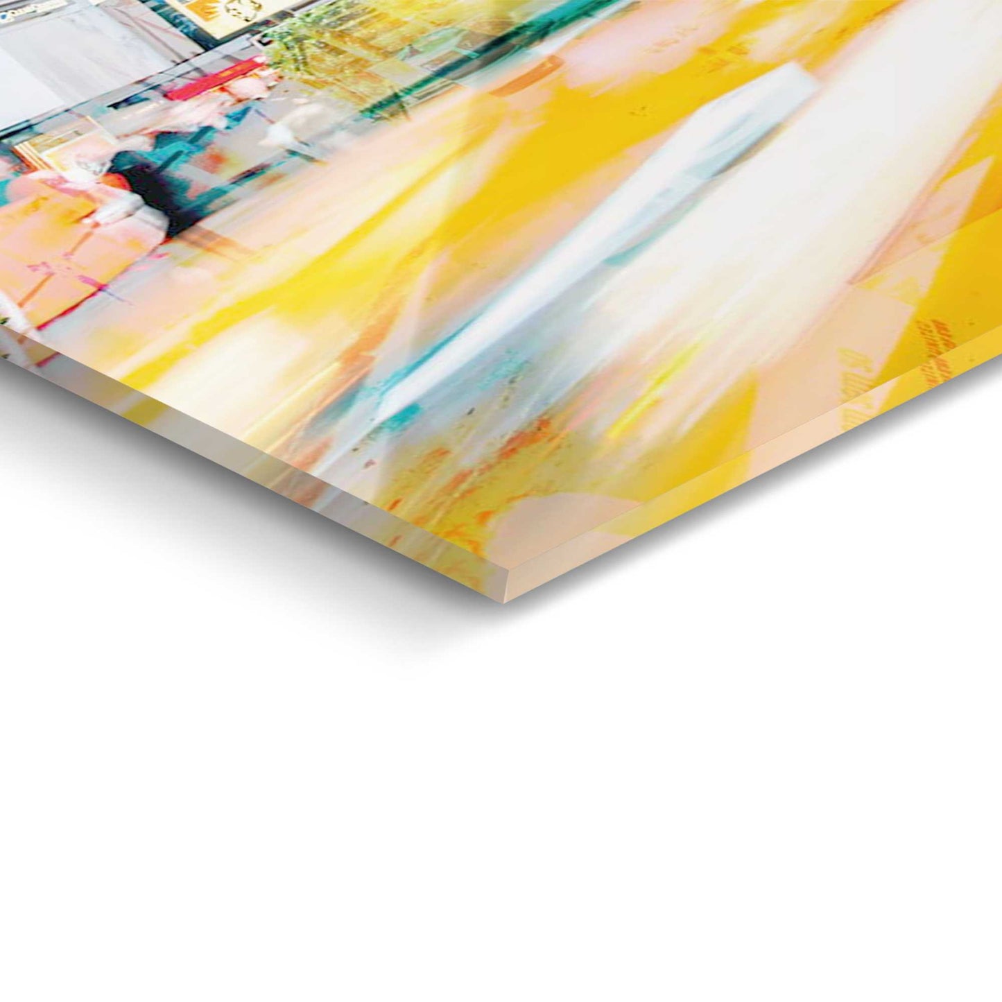 Plexiglass Busy time in New York 70x100