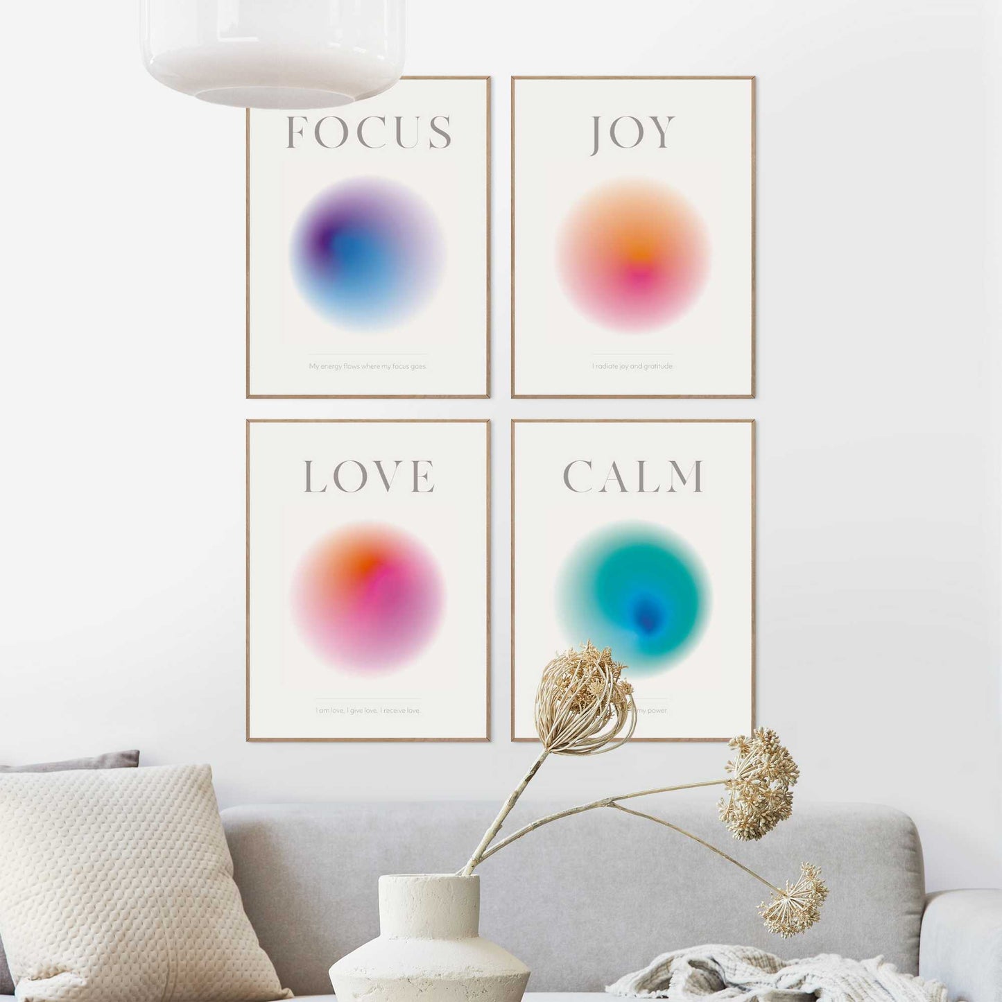 Framed Poster Attitude of mind 40x30