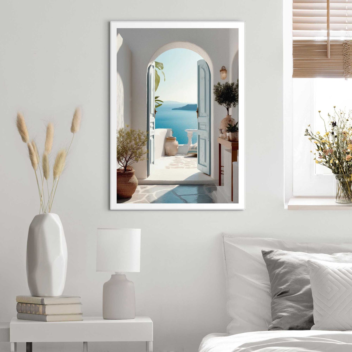 Framed Poster Passage to the sea 70x50